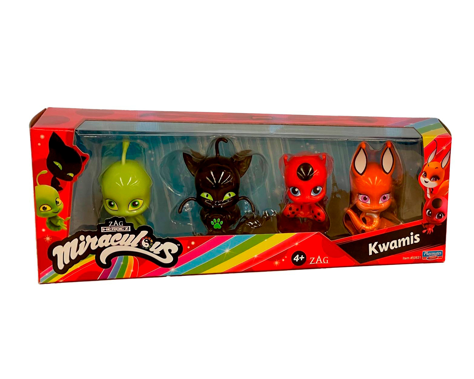 Foto 3 pulgar | Foto 2 | Kwamis Miraculous Zag Toys 4 Piezas