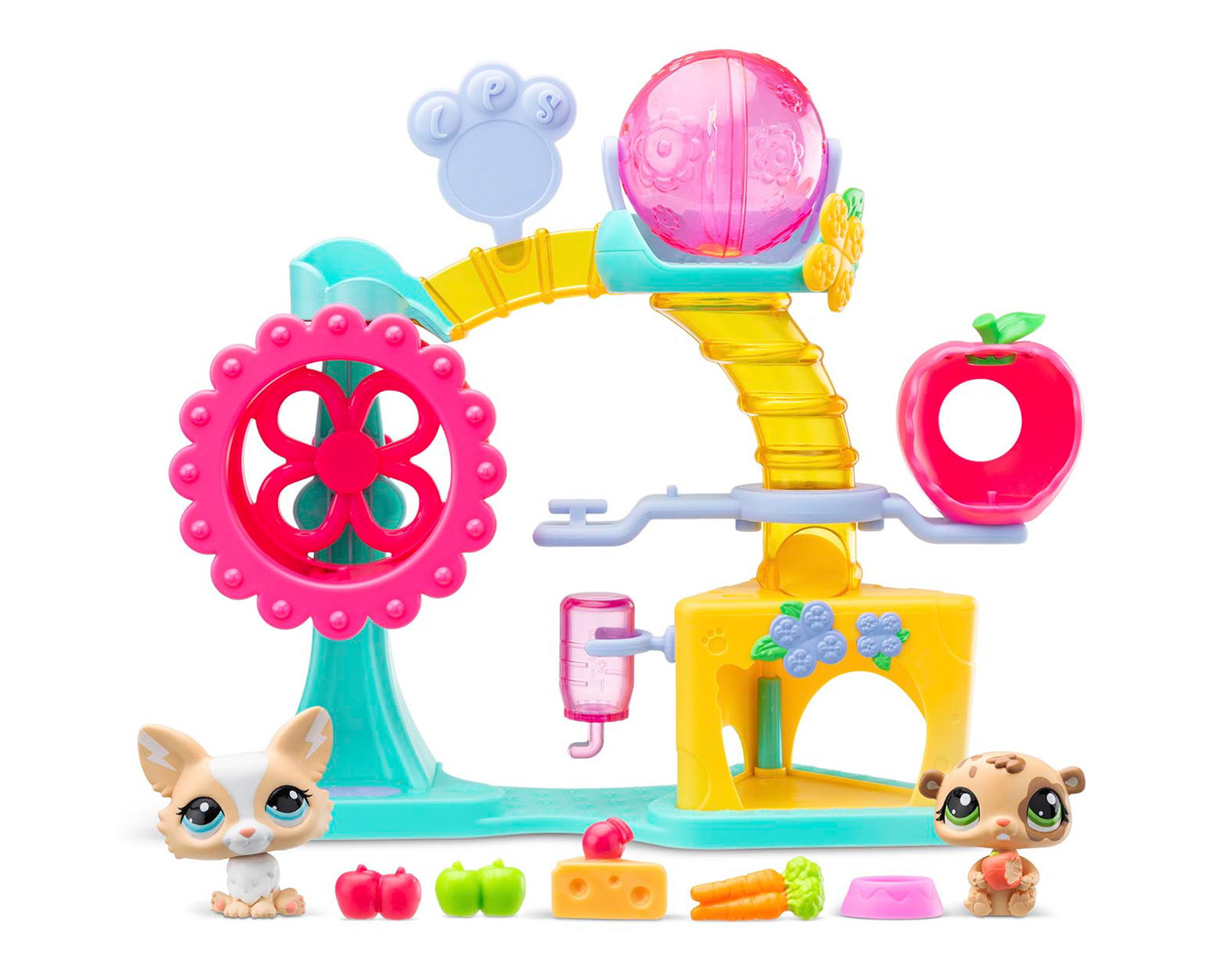 Fábrica Divertida Littlest Pet Shop Bandai Namco 9 Piezas