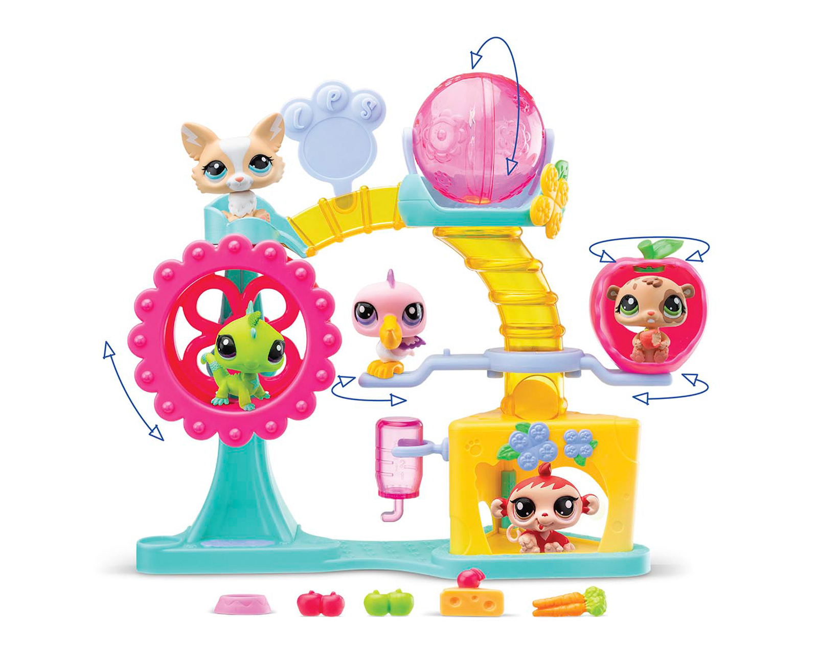 Foto 2 | Foto 2 | Fábrica Divertida Littlest Pet Shop Bandai Namco 9 Piezas