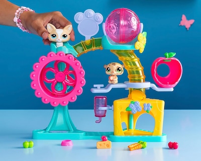 Foto 3 | Foto 3 | Fábrica Divertida Littlest Pet Shop Bandai Namco 9 Piezas