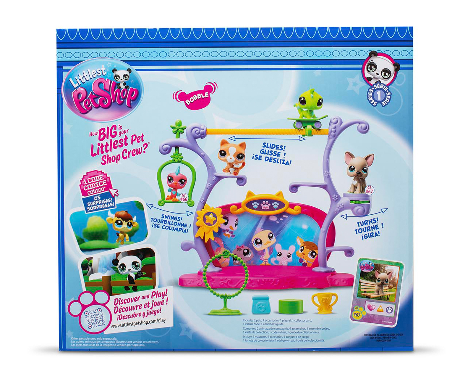 Foto 4 | Foto 4 | Juego Las Mascotas Tienen Talento Littlest Pet Shop Bandai Namco 9 Piezas
