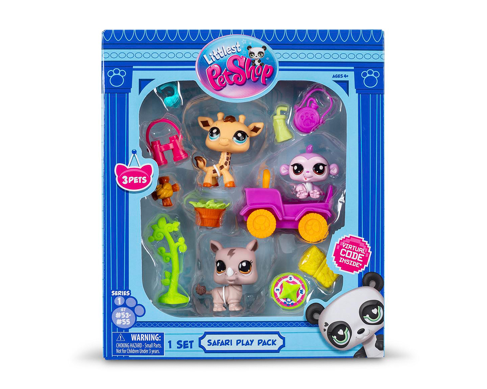 Foto 4 pulgar | Foto 3 | Juego Safari Littlest Pet Shop Bandai Namco 13 Piezas