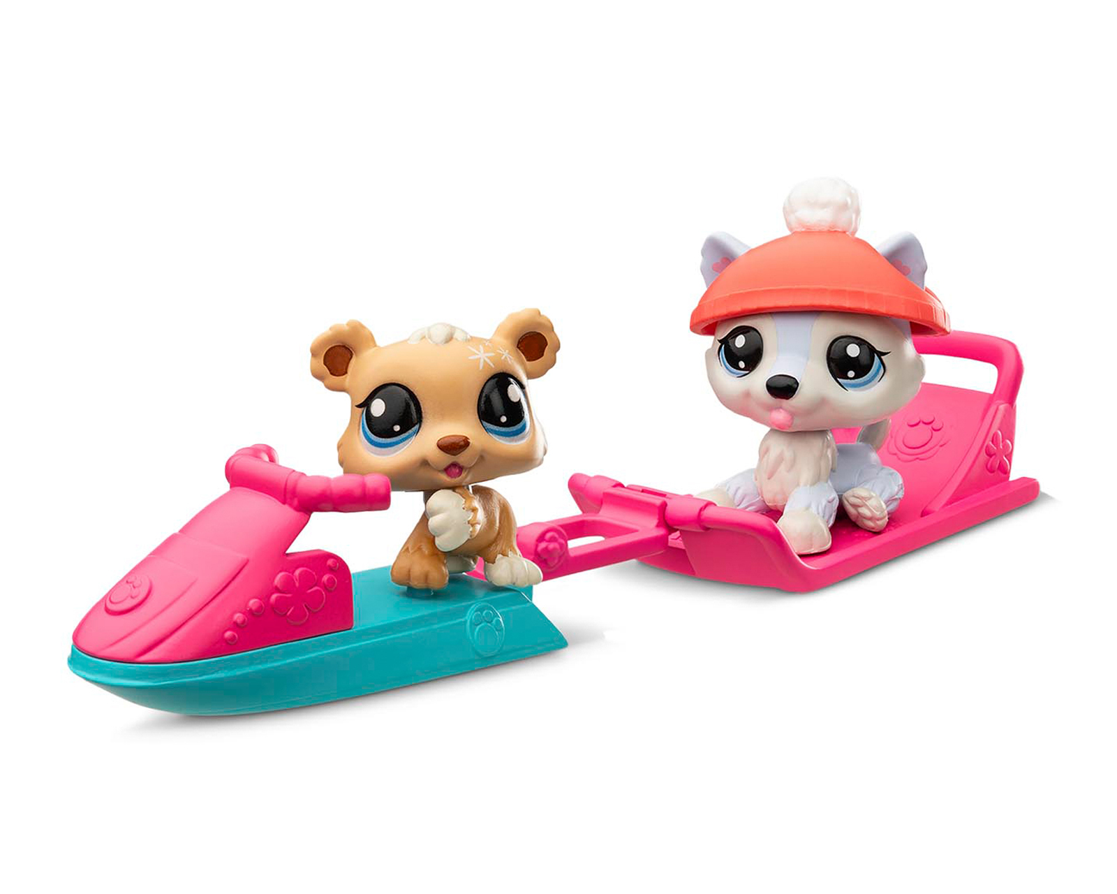 Foto 3 | Foto 3 | Juego Día de Nieve Littlest Pet Shop Bandai Namco 12 Piezas