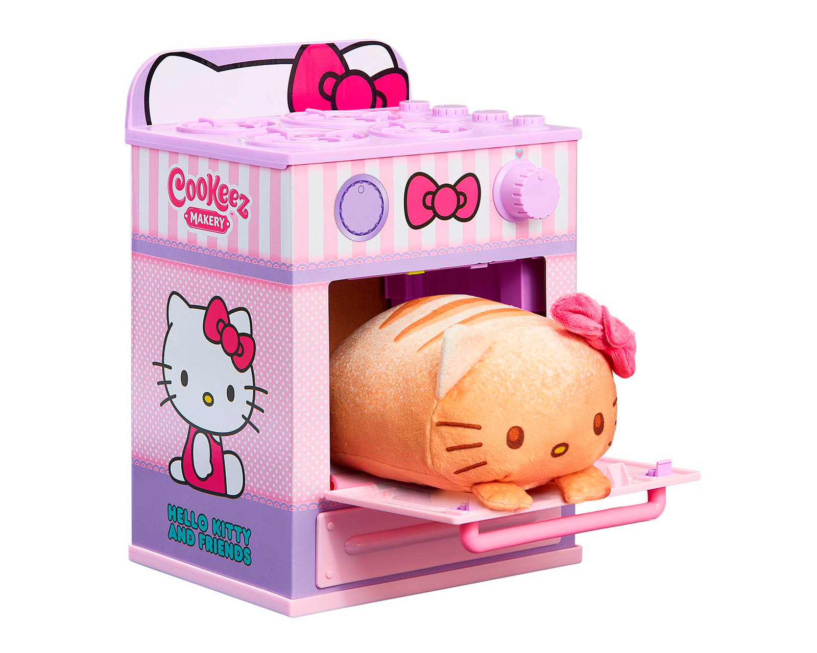 Foto 7 pulgar | Foto 6 | Juguete Interactivo Horno Cookeez Makery Hello Kitty and Friends 8 Piezas