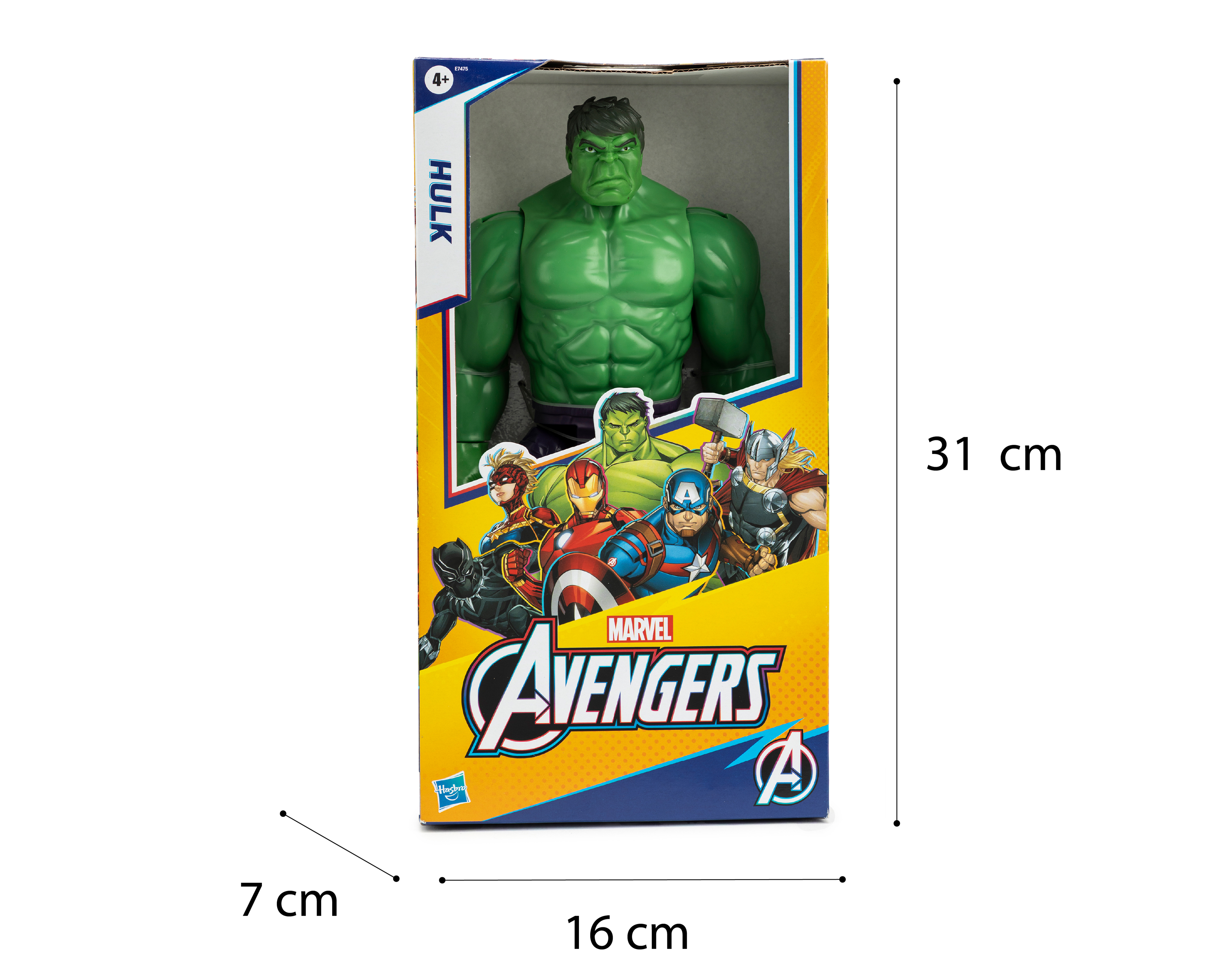 Foto 7 pulgar | Foto 6 | Hulk Figura de Acción Marvel Avengers