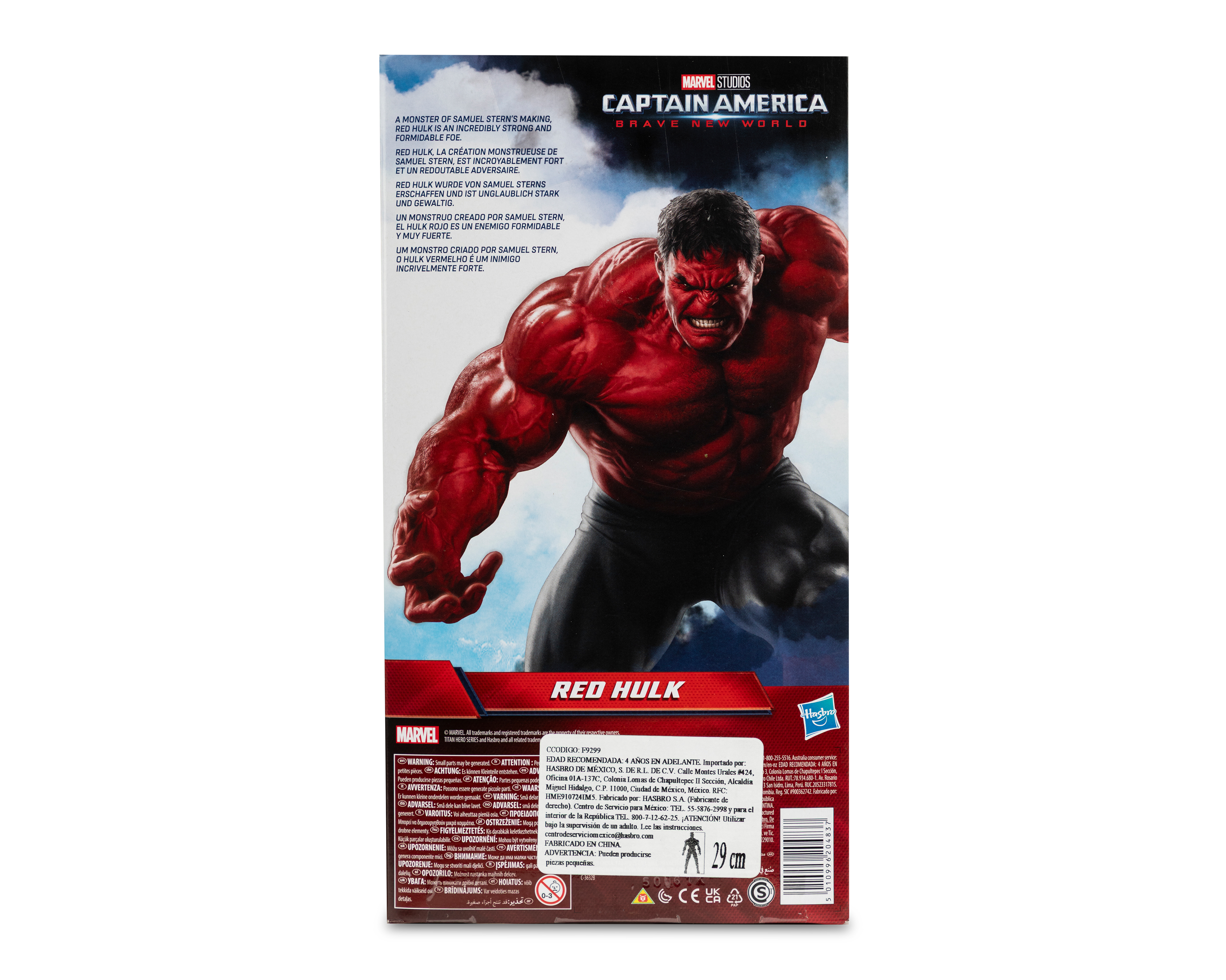 Foto 4 | Foto 4 | Red Hulk Figura de Acción Marvel
