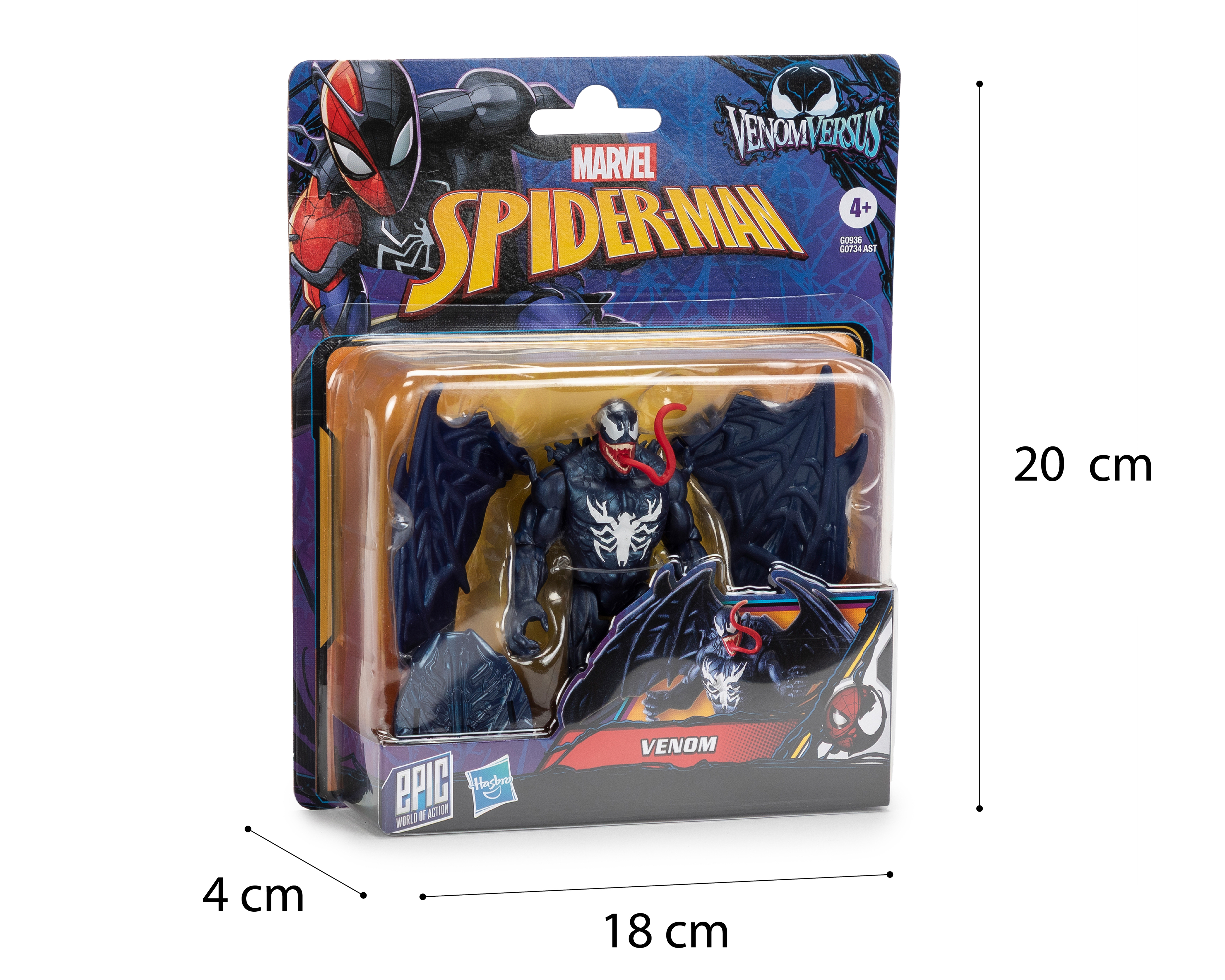 Foto 5 pulgar | Foto 4 | Venom Figura de Acción Marvel Venom Verse