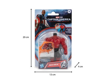 Foto 4 | Foto 4 | Red Hulk Figura de Acción Marvel