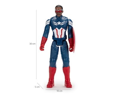 Foto 5 | Foto 5 | Capitán América Figura de Acción Marvel Brave New World