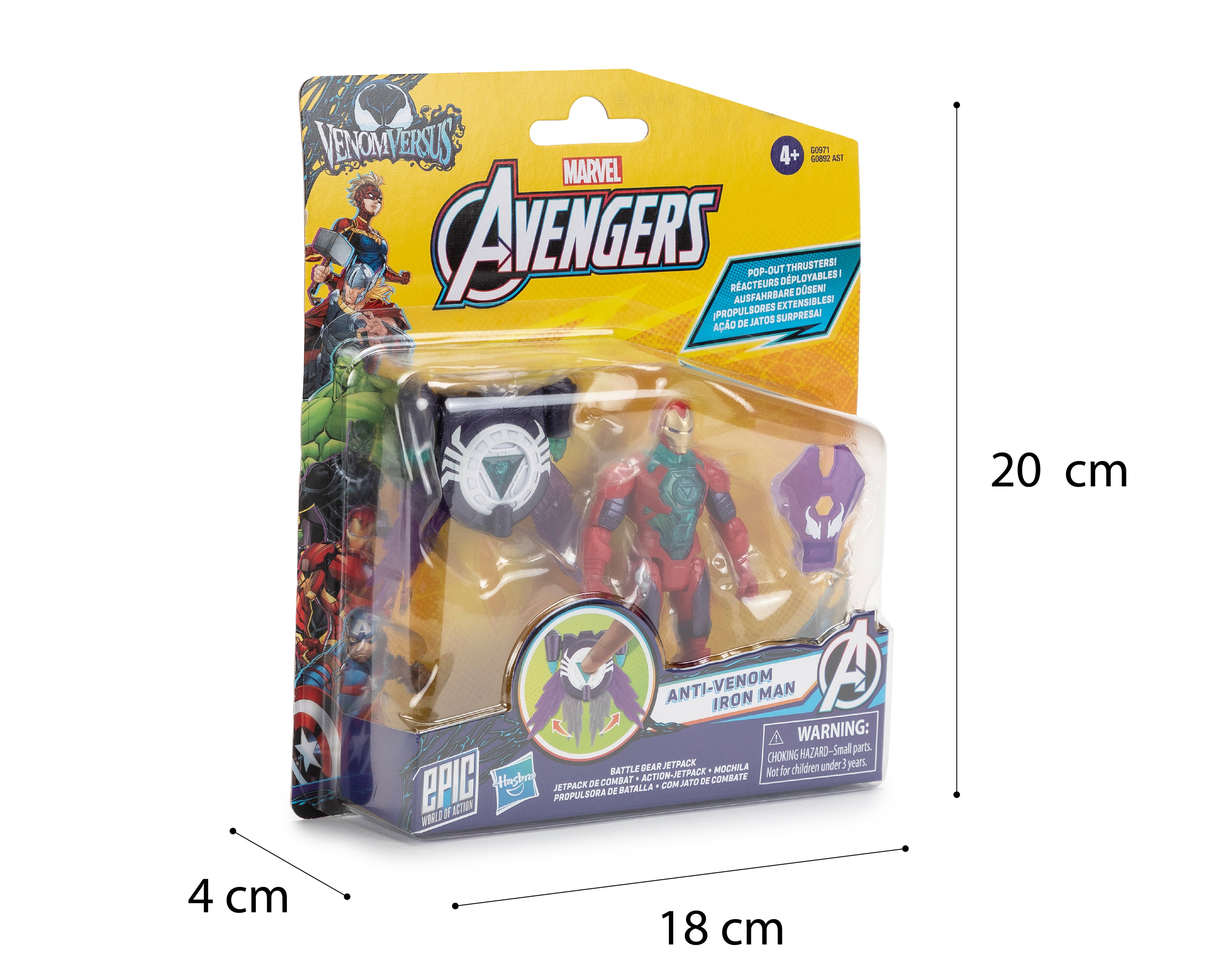 Foto 5 pulgar | Foto 4 | Iron Man Figura de Acción Marvel con Accesorio