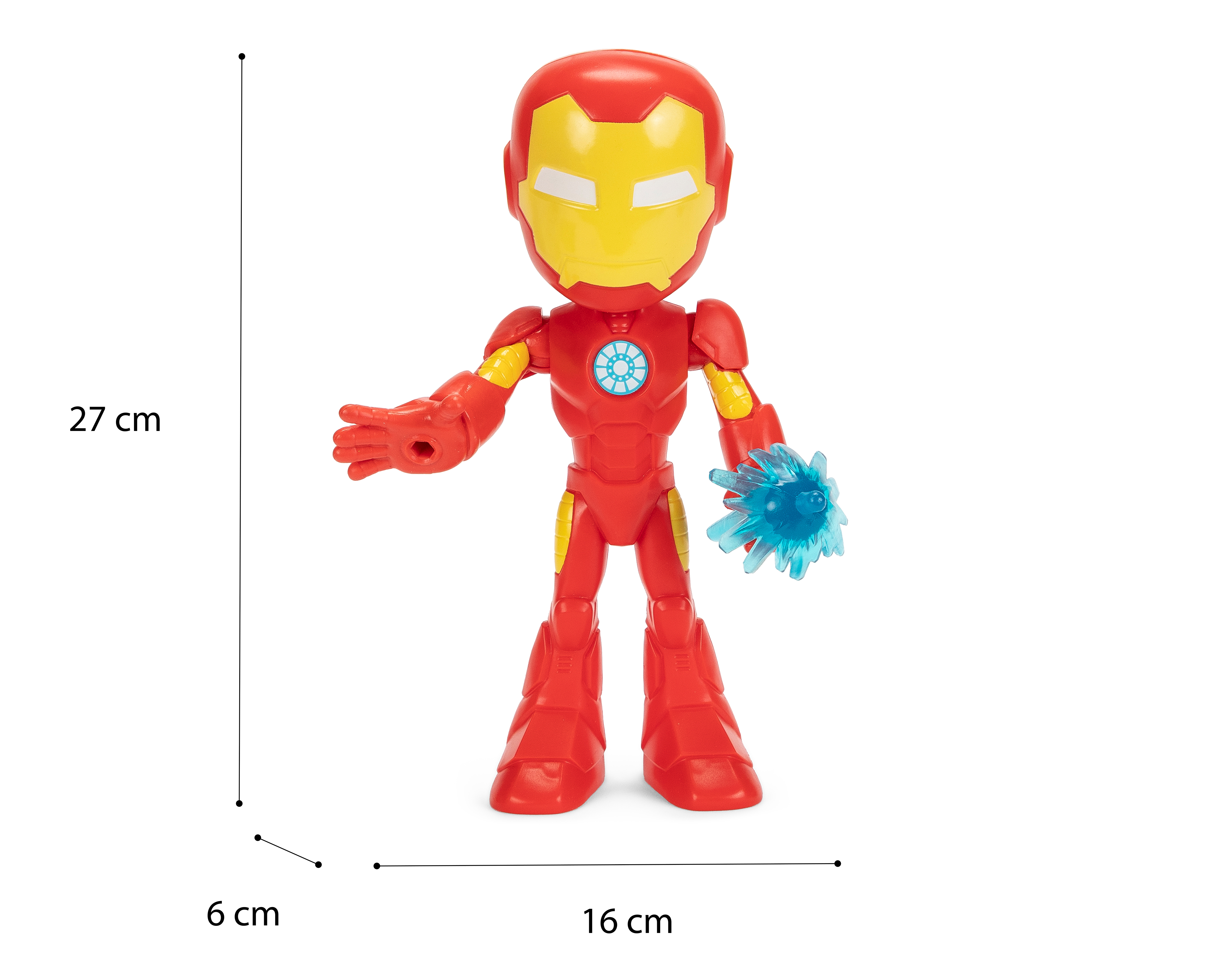 Foto 5 | Foto 5 | Iron Man Figura de Acción Marvel Spidey Amazing Friends con Accesorio
