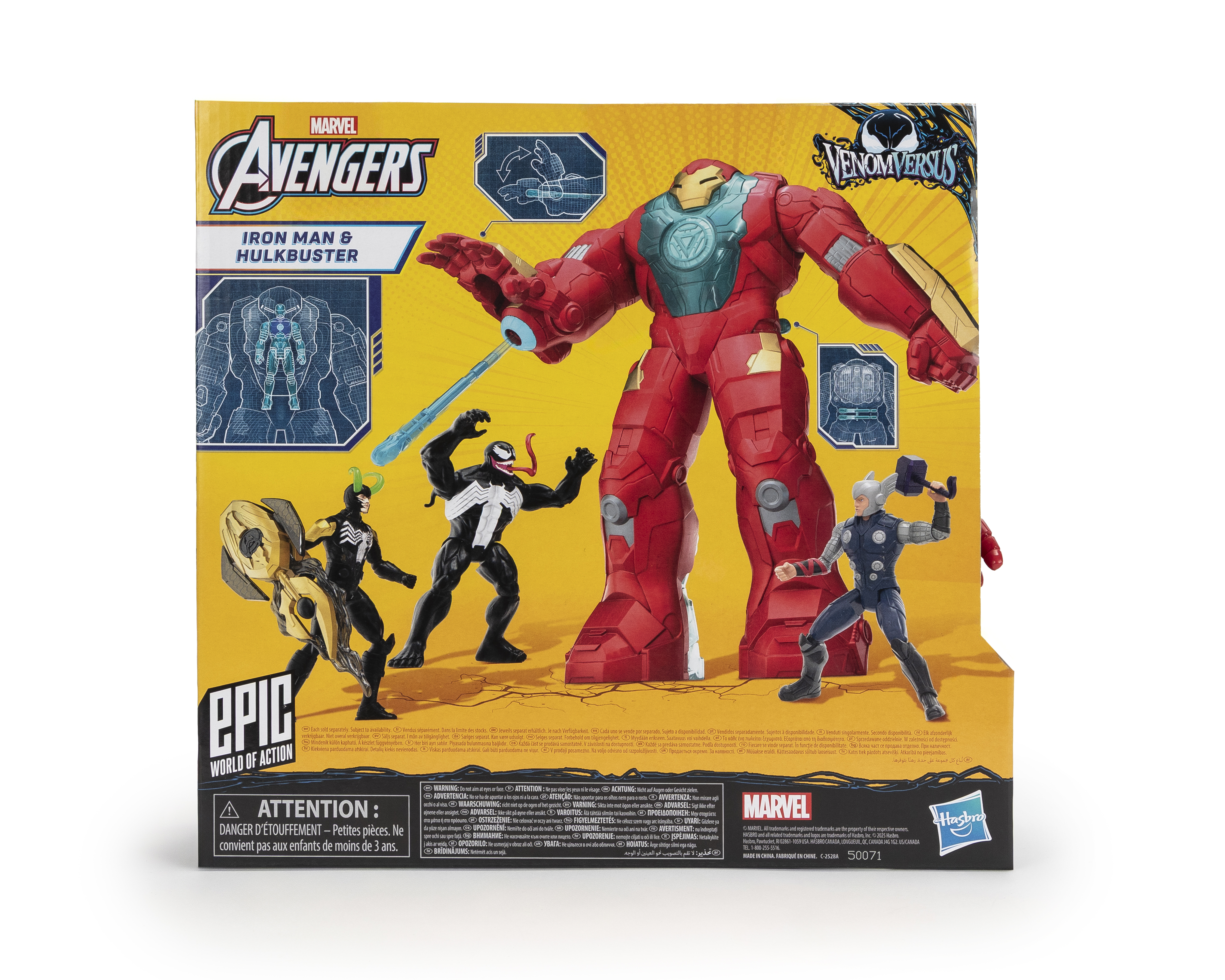 Foto 5 pulgar | Foto 4 | Hulkbuster Figura de Acción Marvel con Armadura