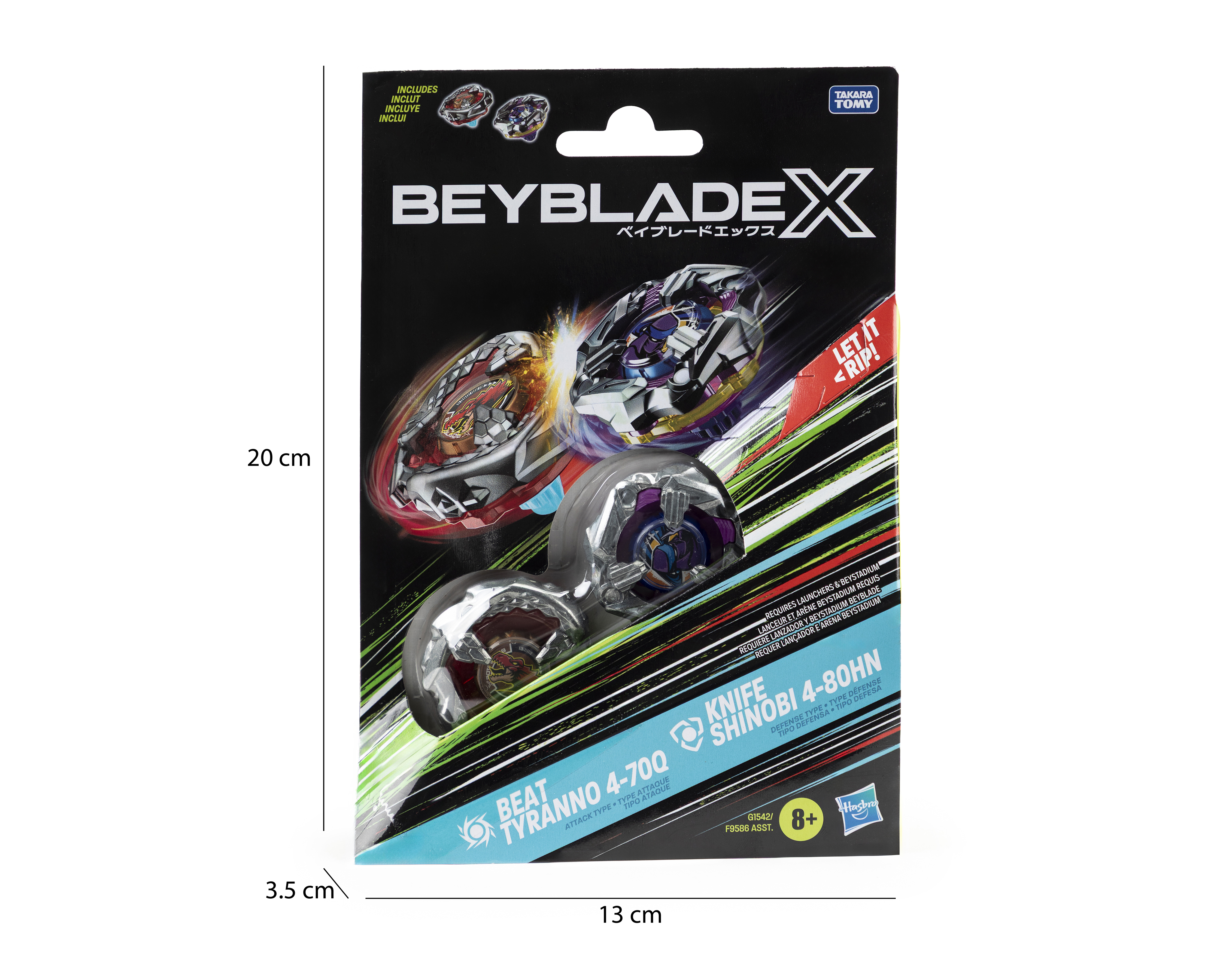 Foto 5 pulgar | Foto 4 | BeyBlade X Hasbro 2 Piezas