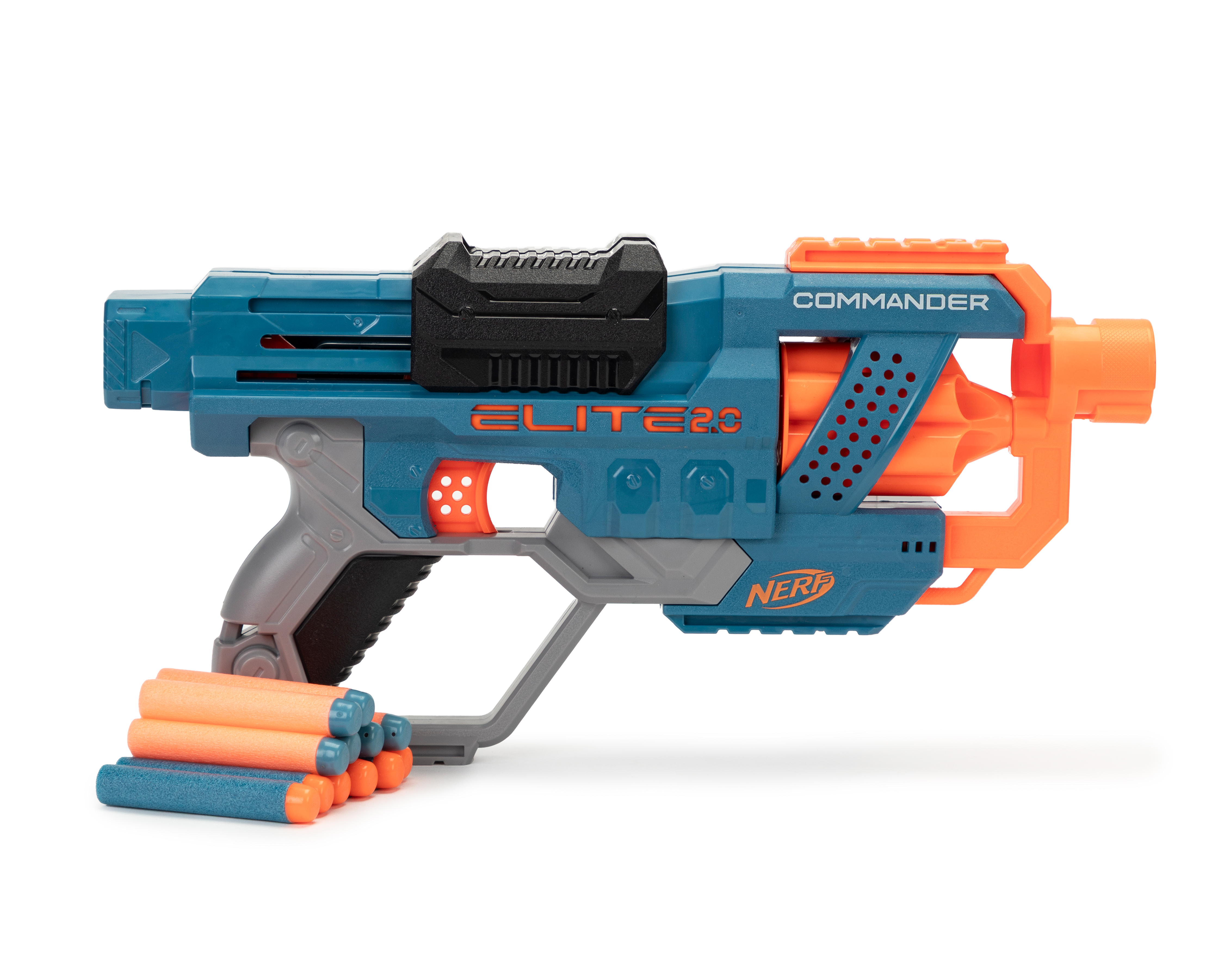 Foto 2 pulgar | Foto 1 | Lanzadardos Nerf Elite 2.0 Commander RD-6