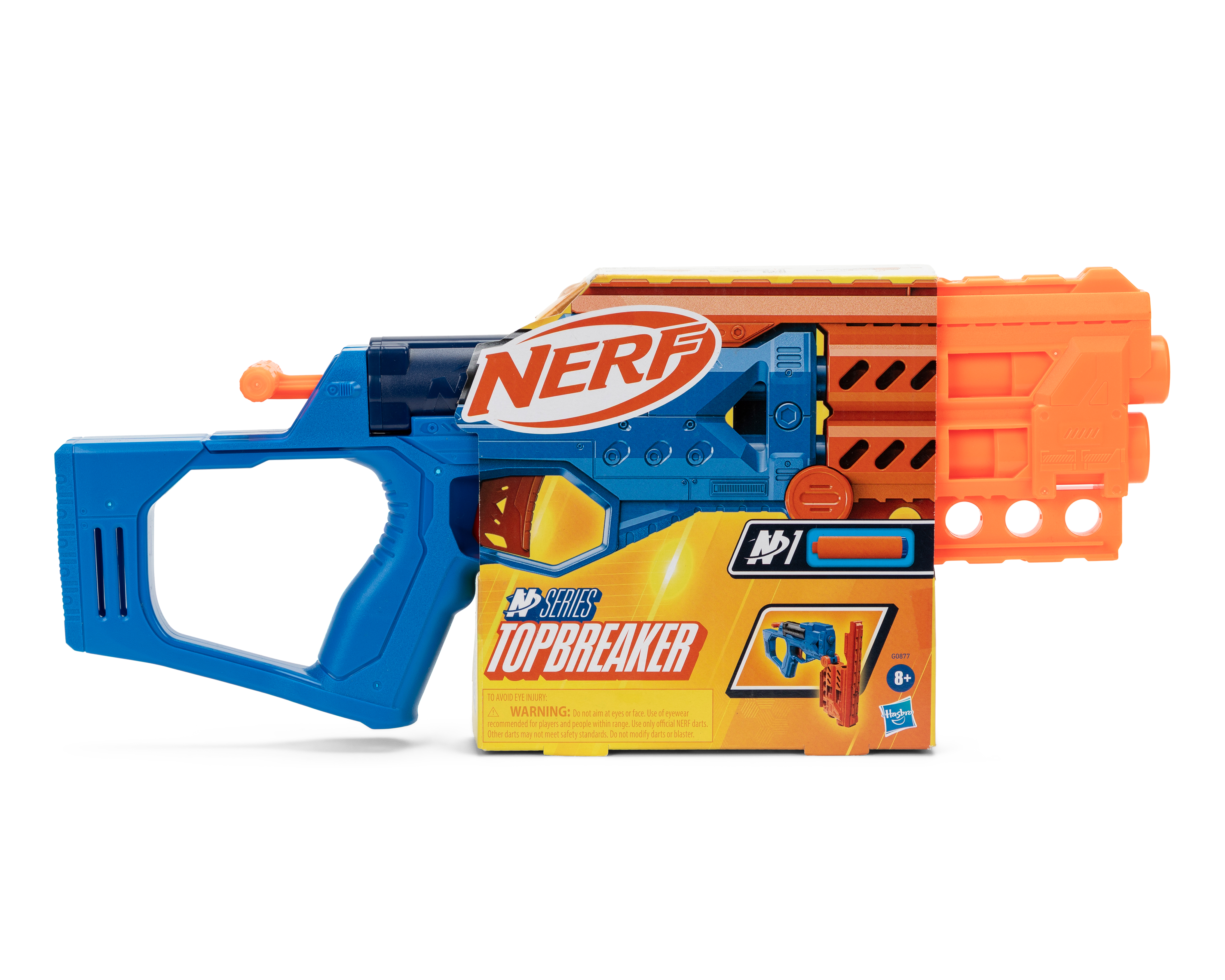 Foto 7 pulgar | Foto 6 | Lanzadardos Nerf N Series Topbreaker