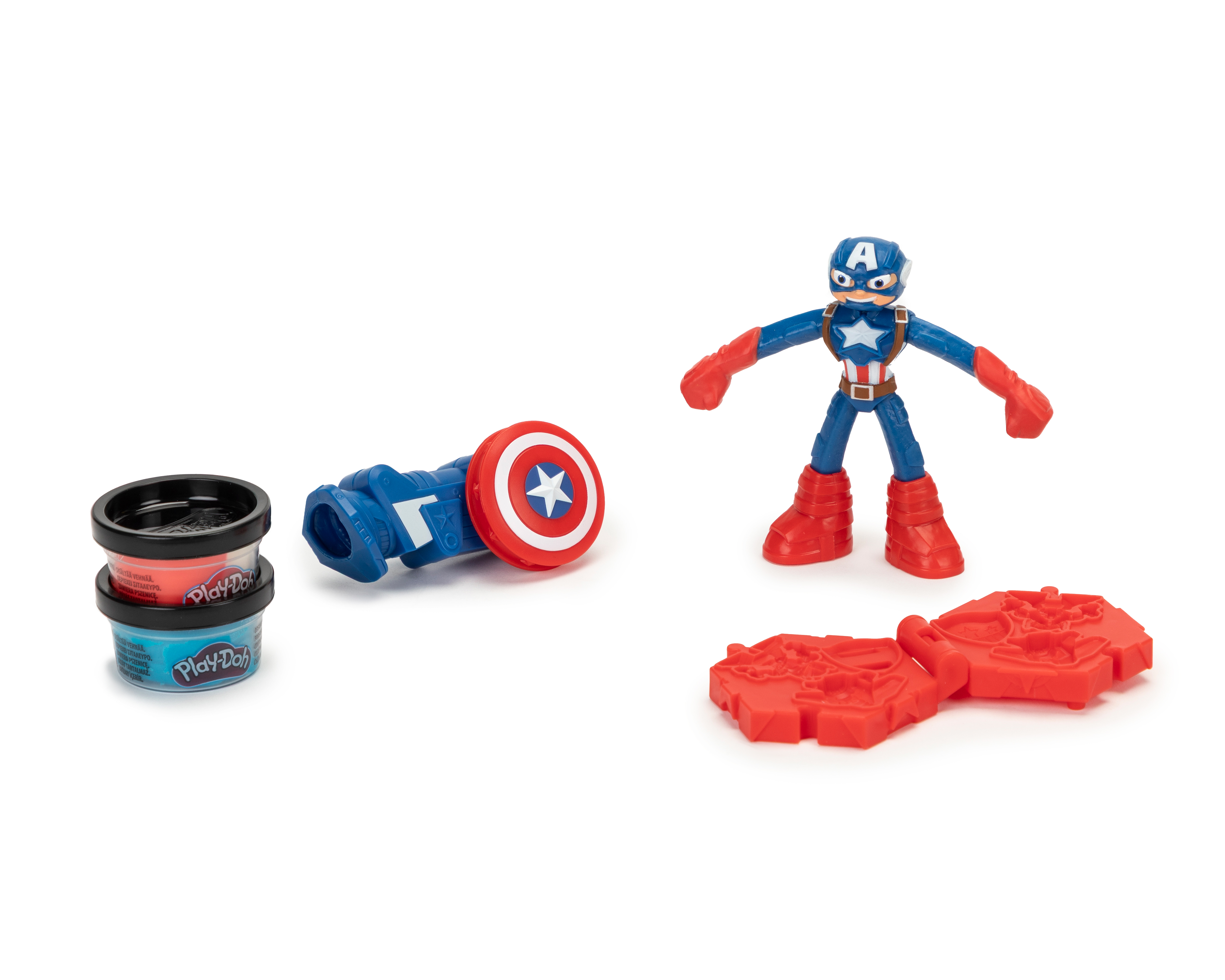 Escudo Sellador Marvel Capitán América Play-Doh