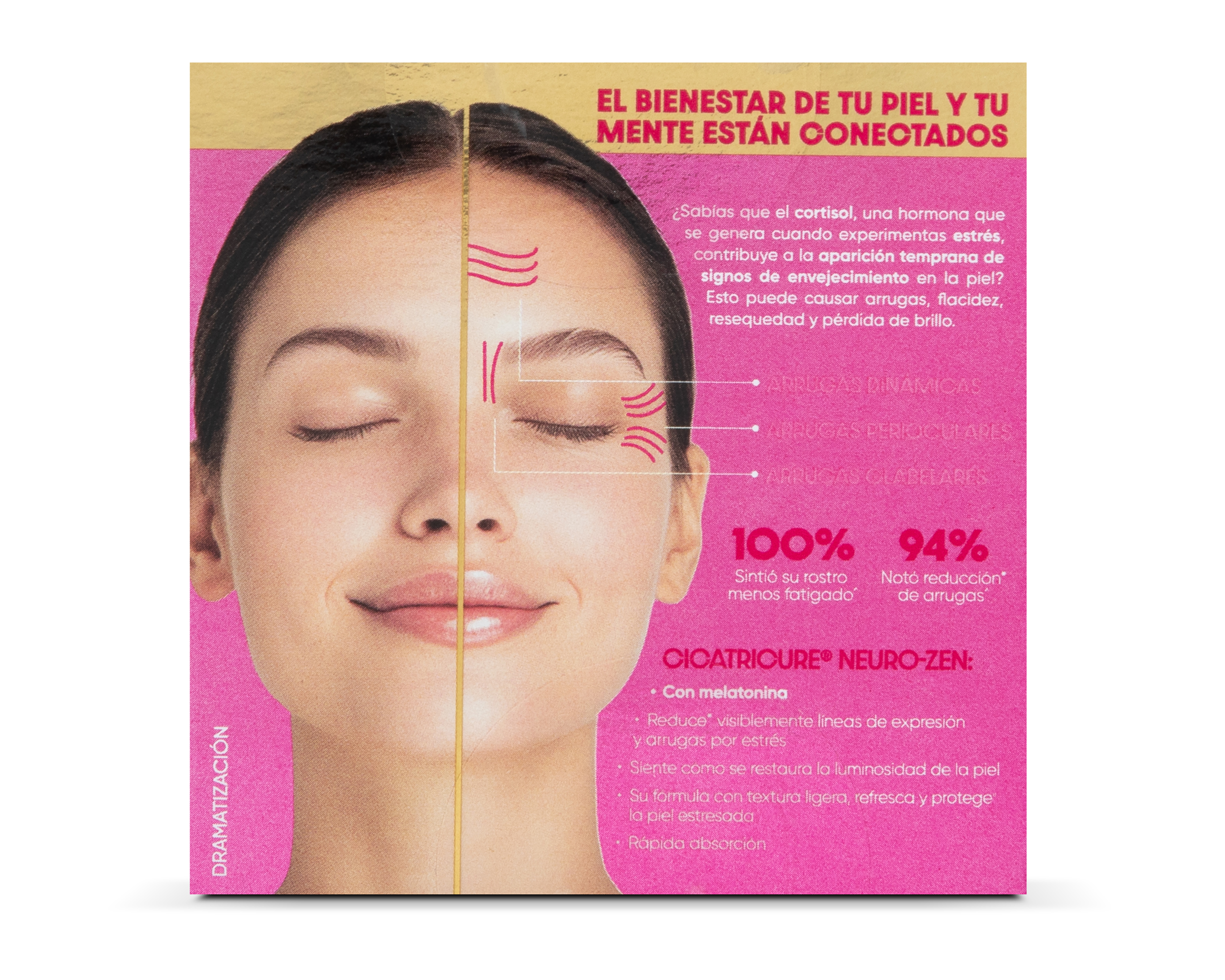 Foto 3 pulgar | Foto 2 | Crema Facial con Melatonina Cicatricure Neuro-Zen 50 g