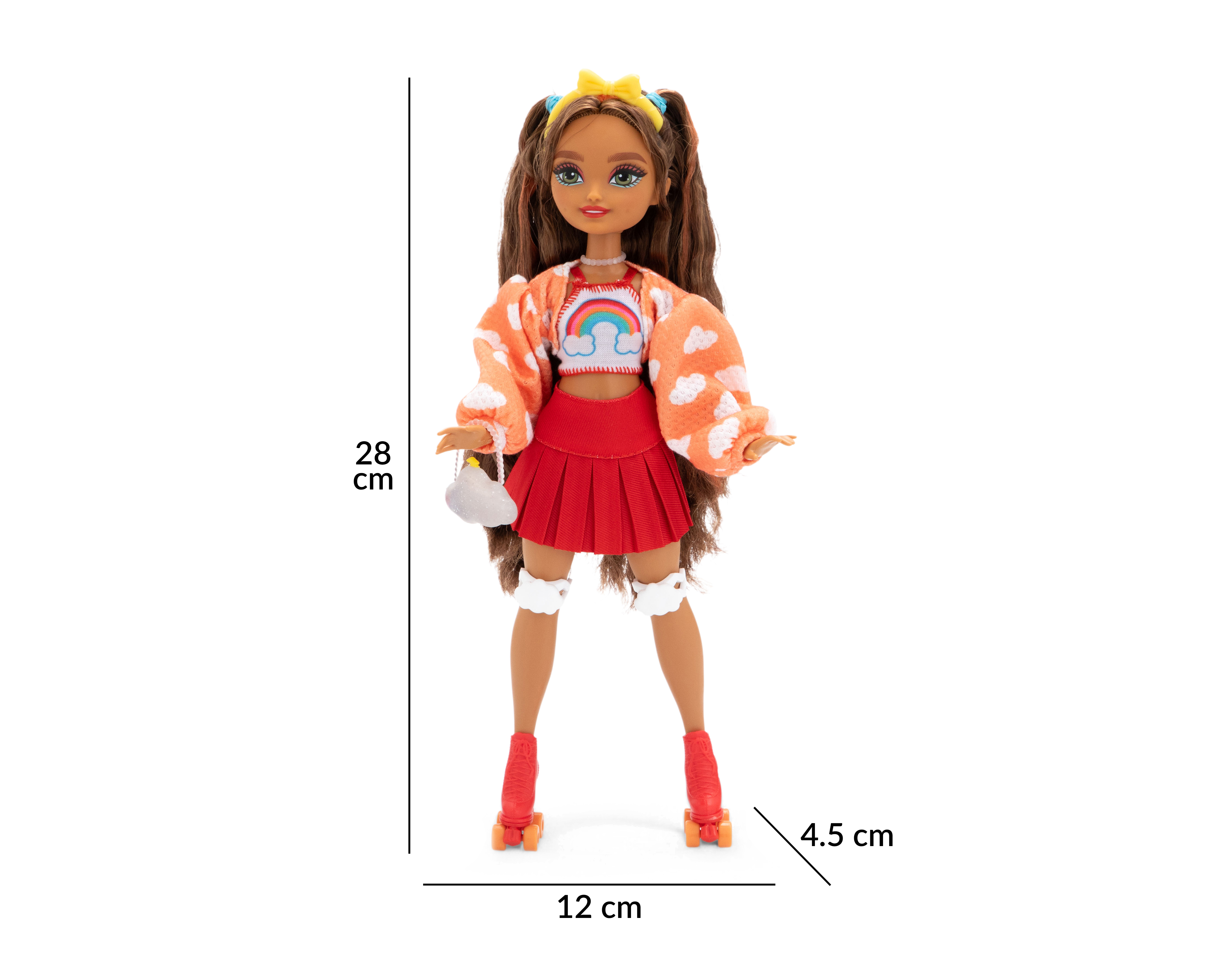 Foto 7 pulgar | Foto 6 | Muñeca Barbie Dream Besties Roller Skate Teresa con Accesorios