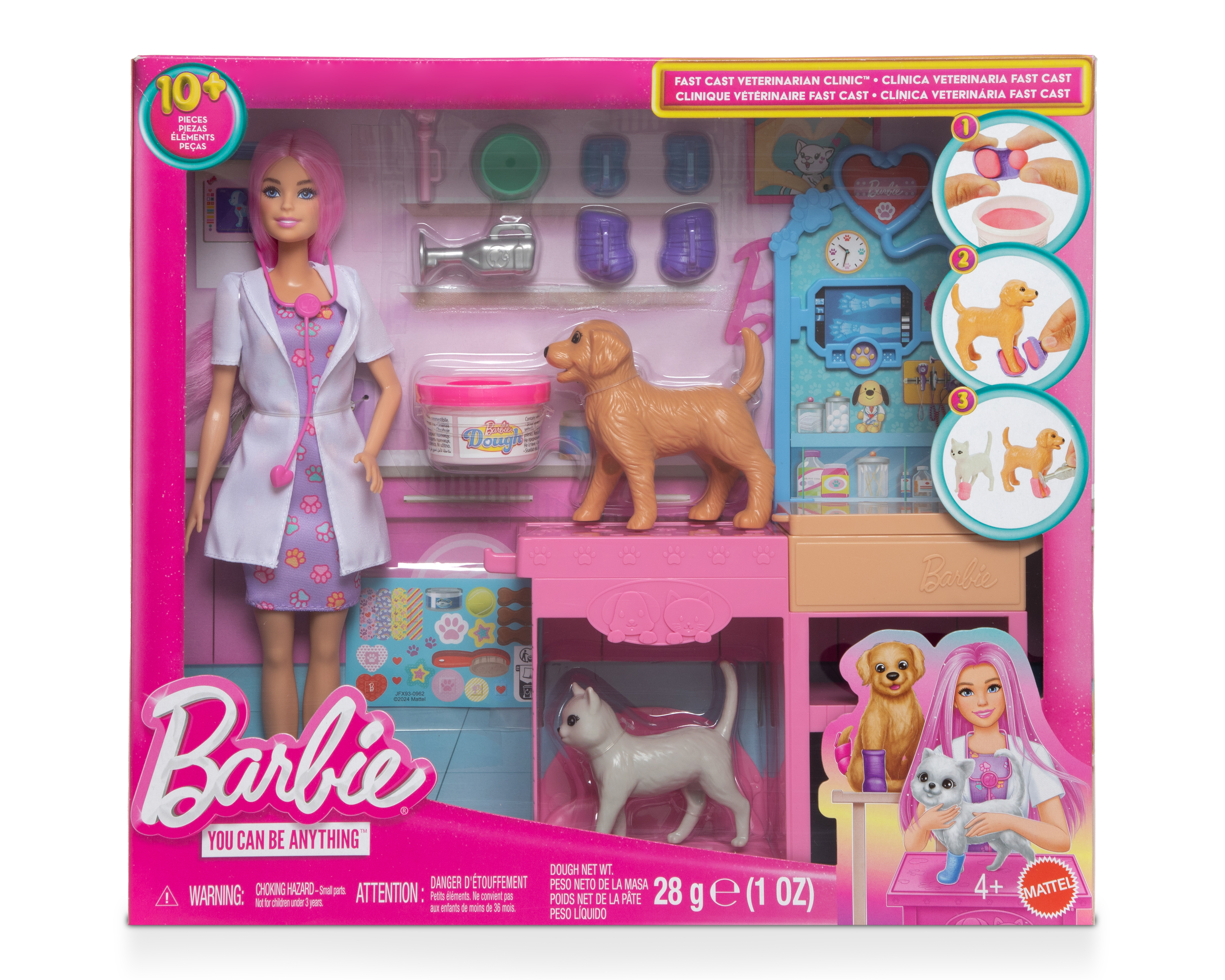 Foto 4 | Foto 4 | Muñeca Barbie Veterinaria con Mascotas
