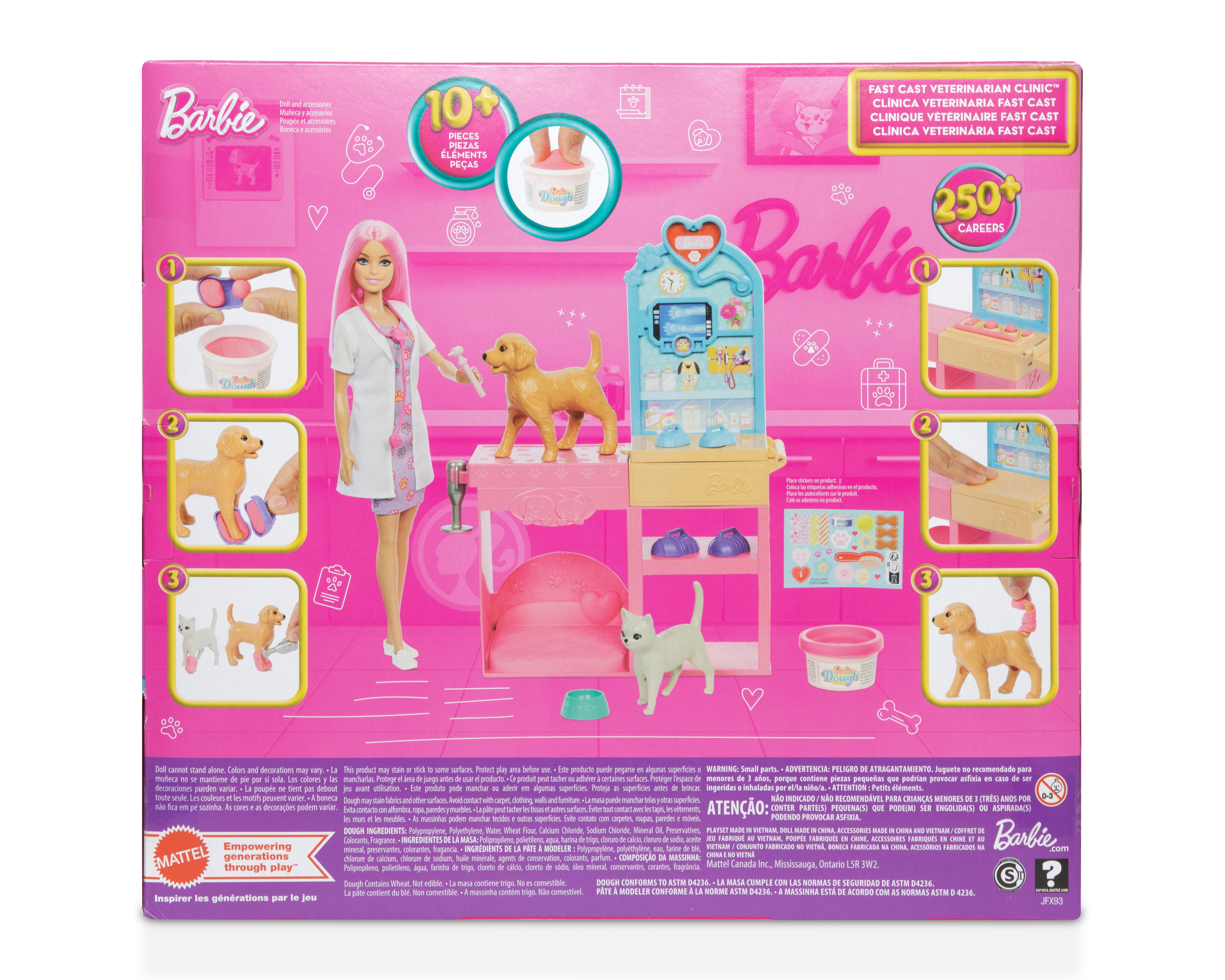 Foto 5 | Foto 5 | Muñeca Barbie Veterinaria con Mascotas