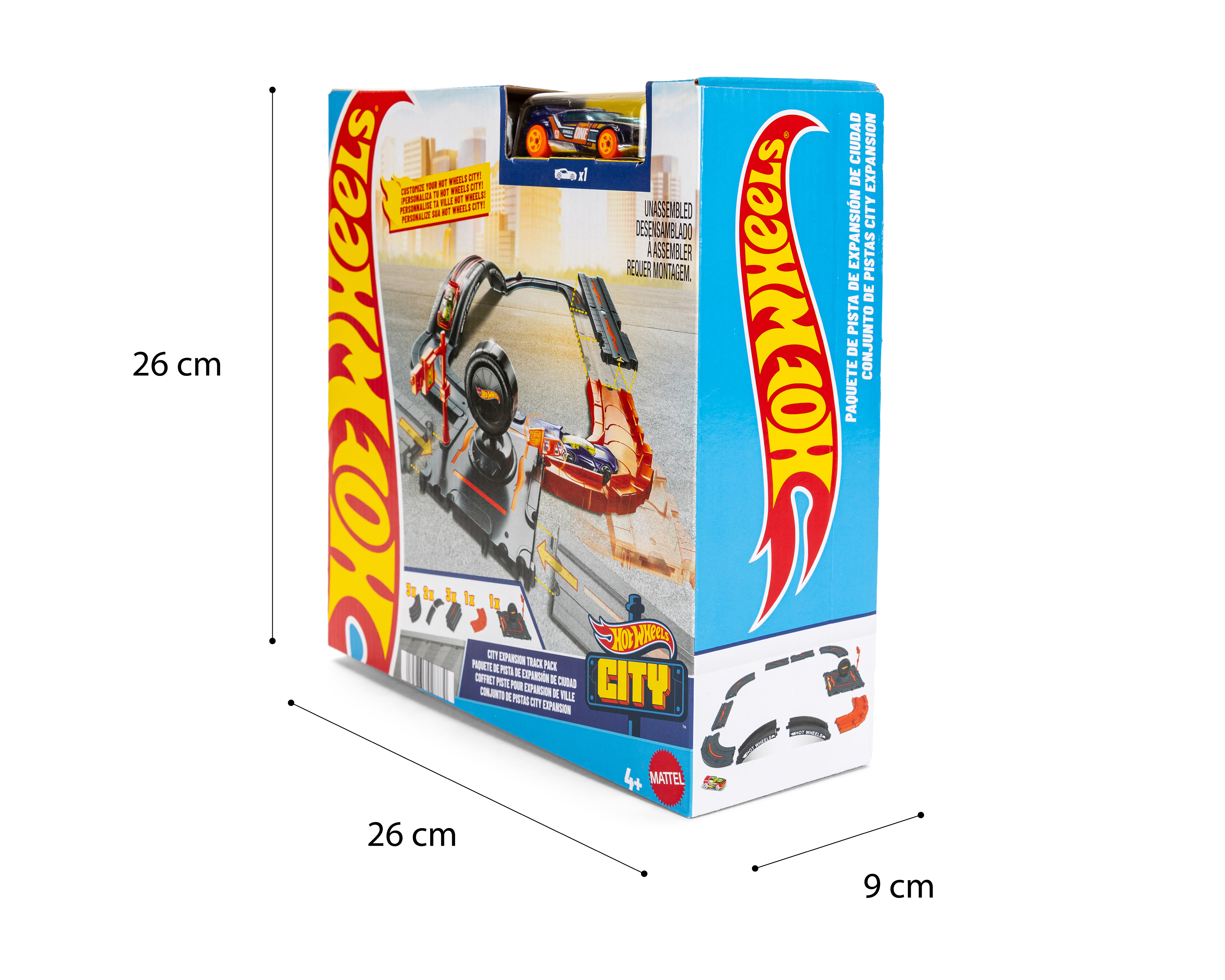 Foto 4 pulgar | Foto 3 | Pista de Carreras Hot Wheels De Expansión de Ciudad