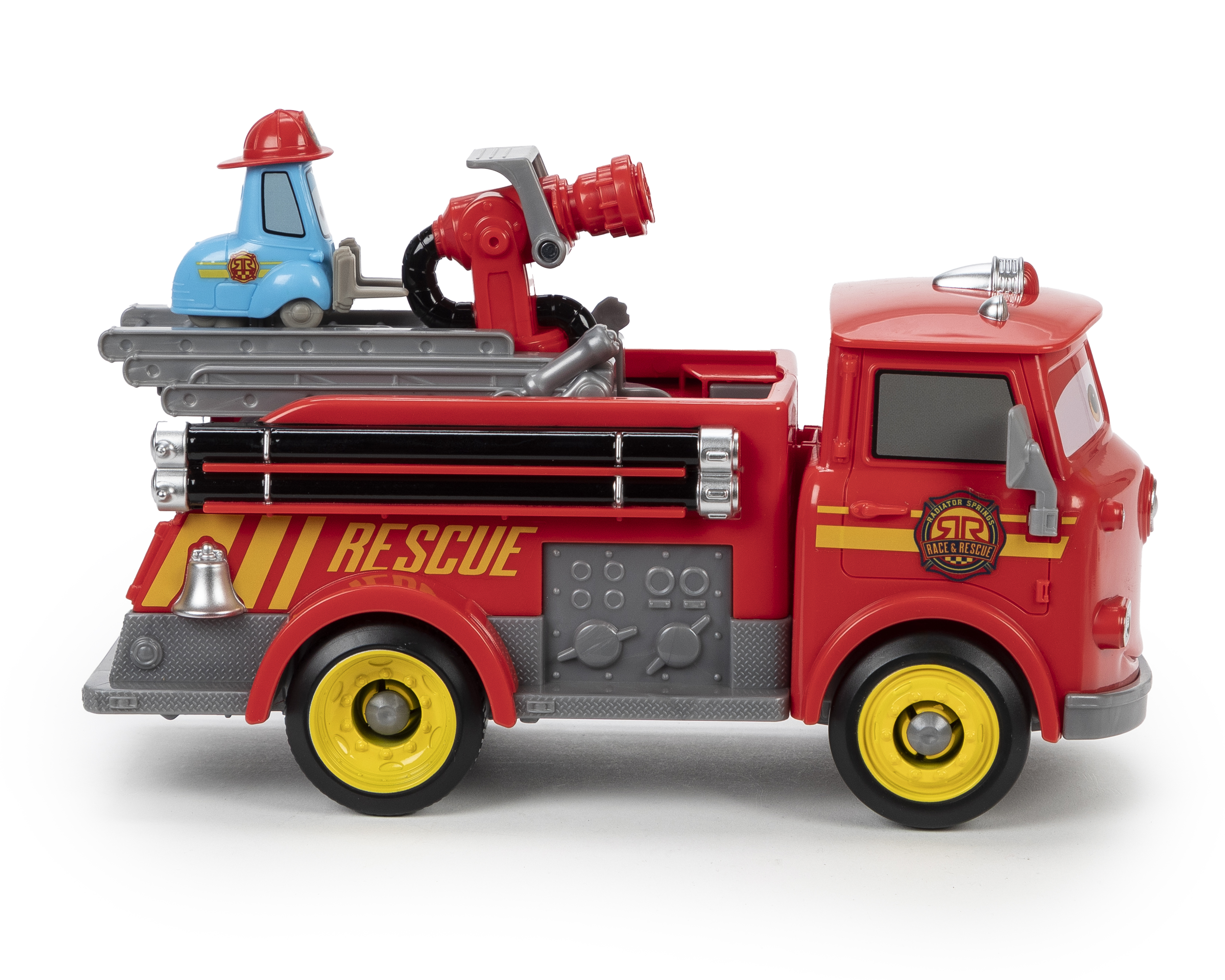 Foto 3 pulgar | Foto 2 | Camión Combate Incendios con Rojo y Guido Disney Cars