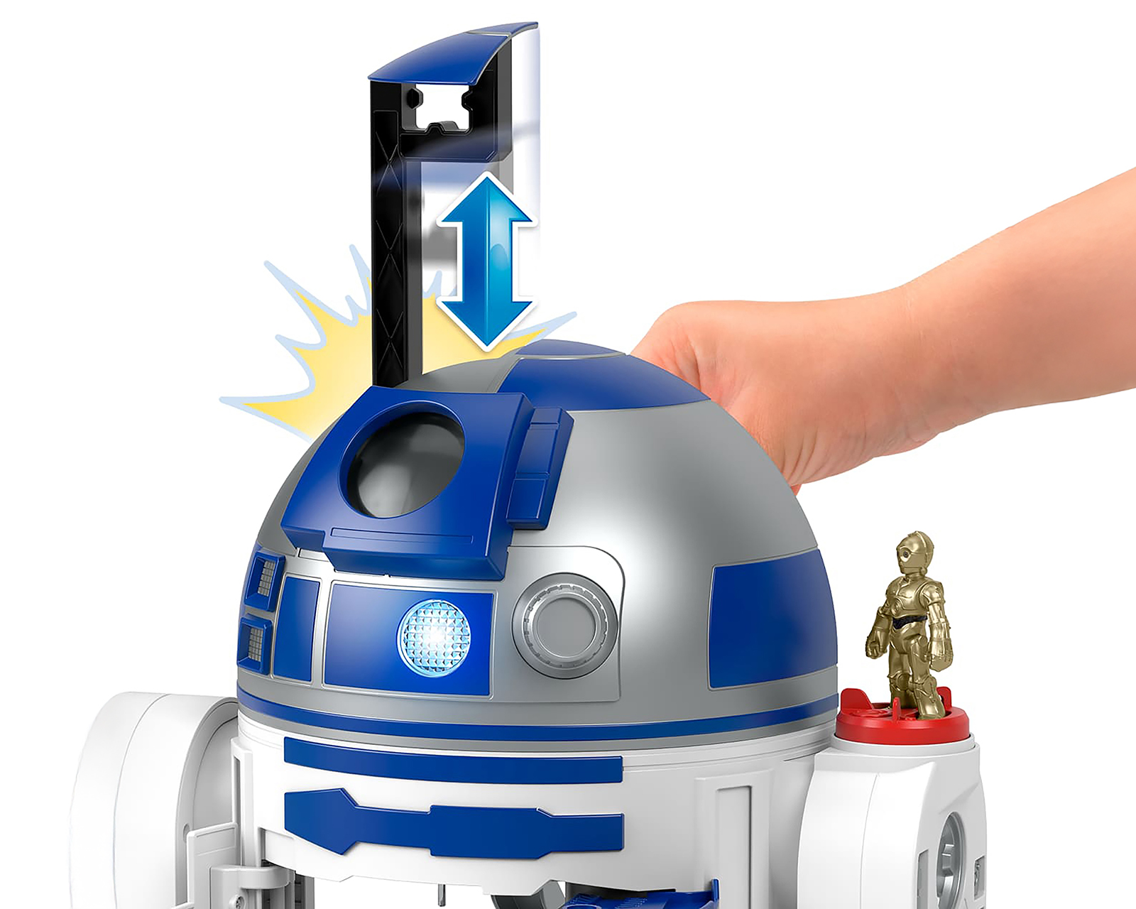 Foto 4 pulgar | Foto 3 | Set de Juego Imaginext Star Wars Fisher-Price con Luz y Sonido