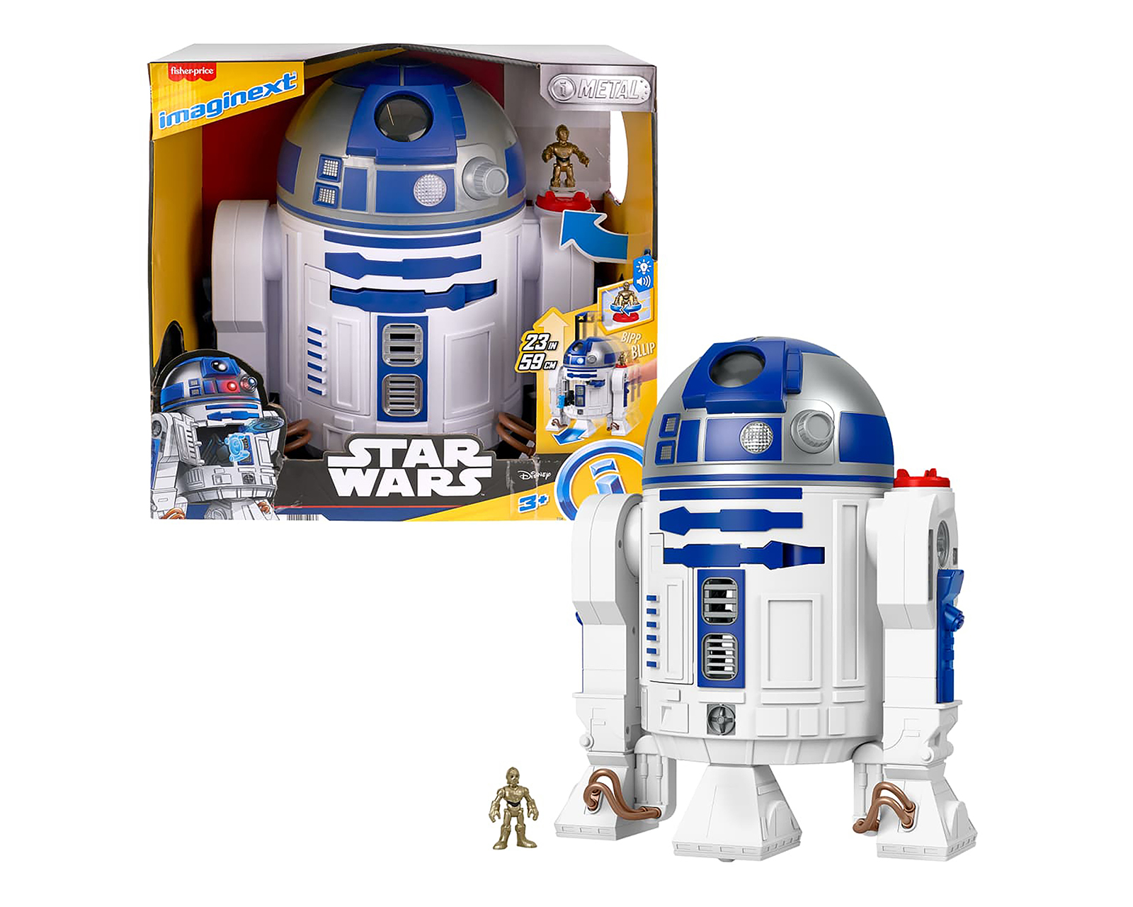 Foto 7 pulgar | Foto 6 | Set de Juego Imaginext Star Wars Fisher-Price con Luz y Sonido