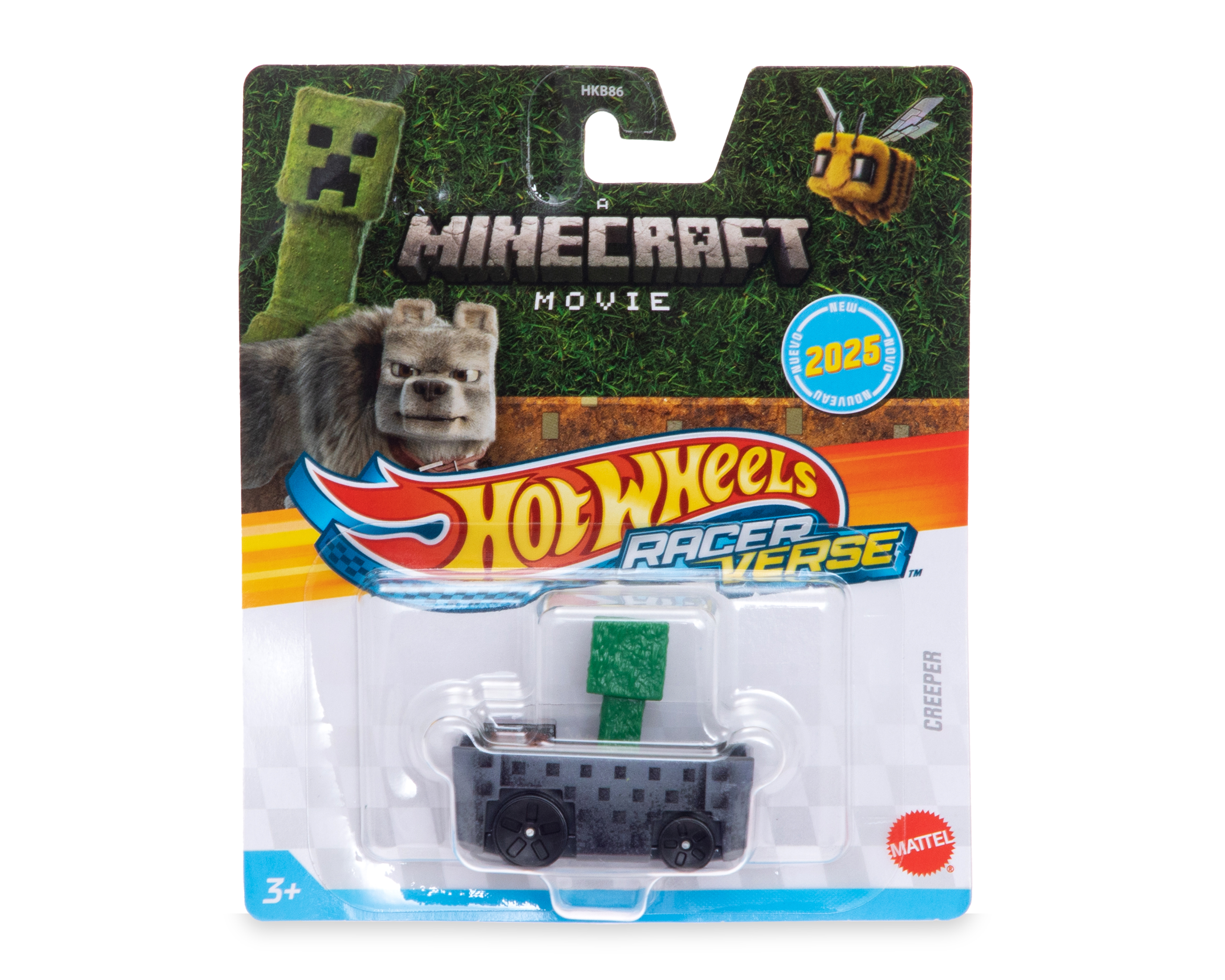 Vehículo Racer Verse Minecraft Movie Creeper