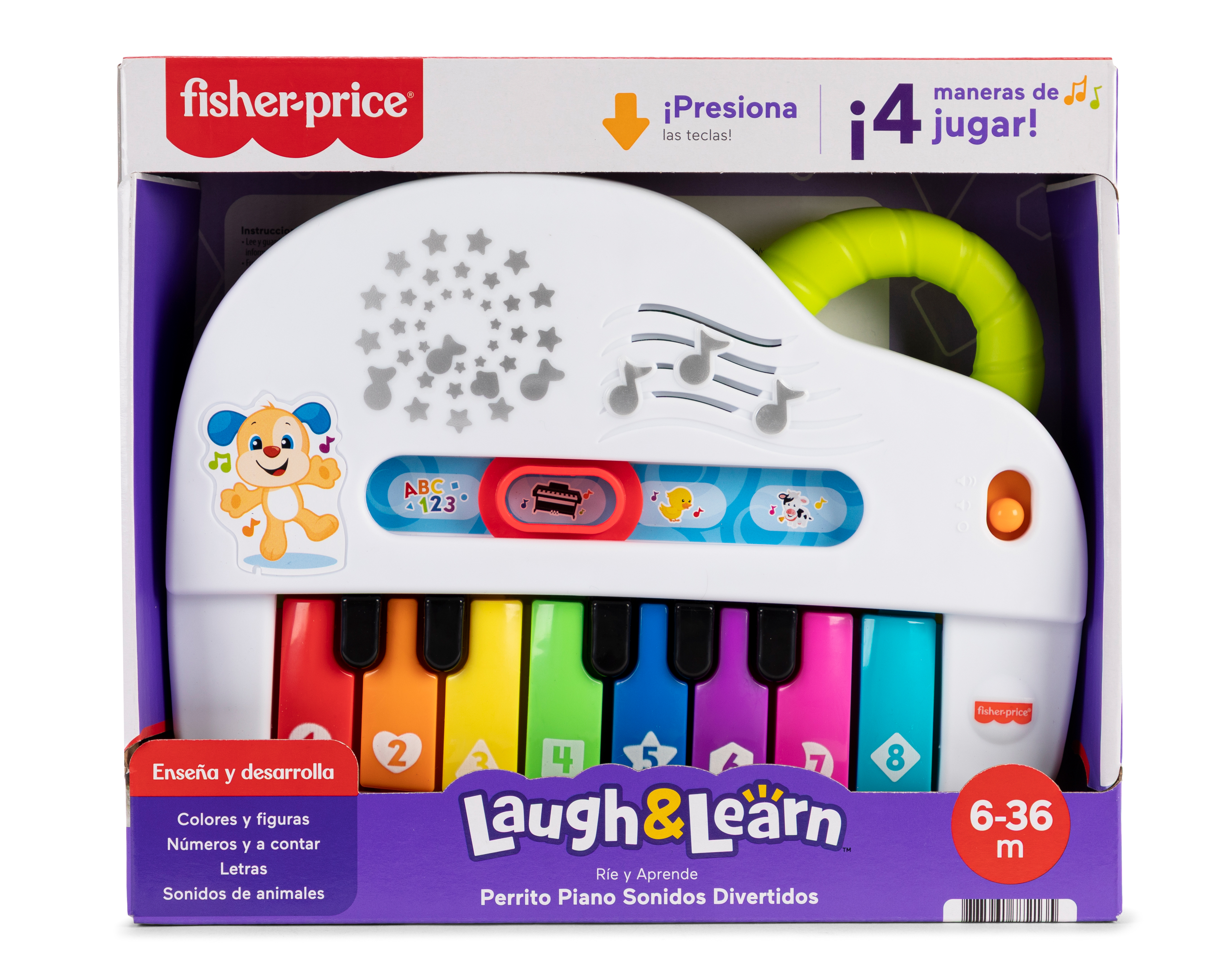 Foto 5 pulgar | Foto 4 | Perrito Piano Sonidos Divertidos Fisher-Price