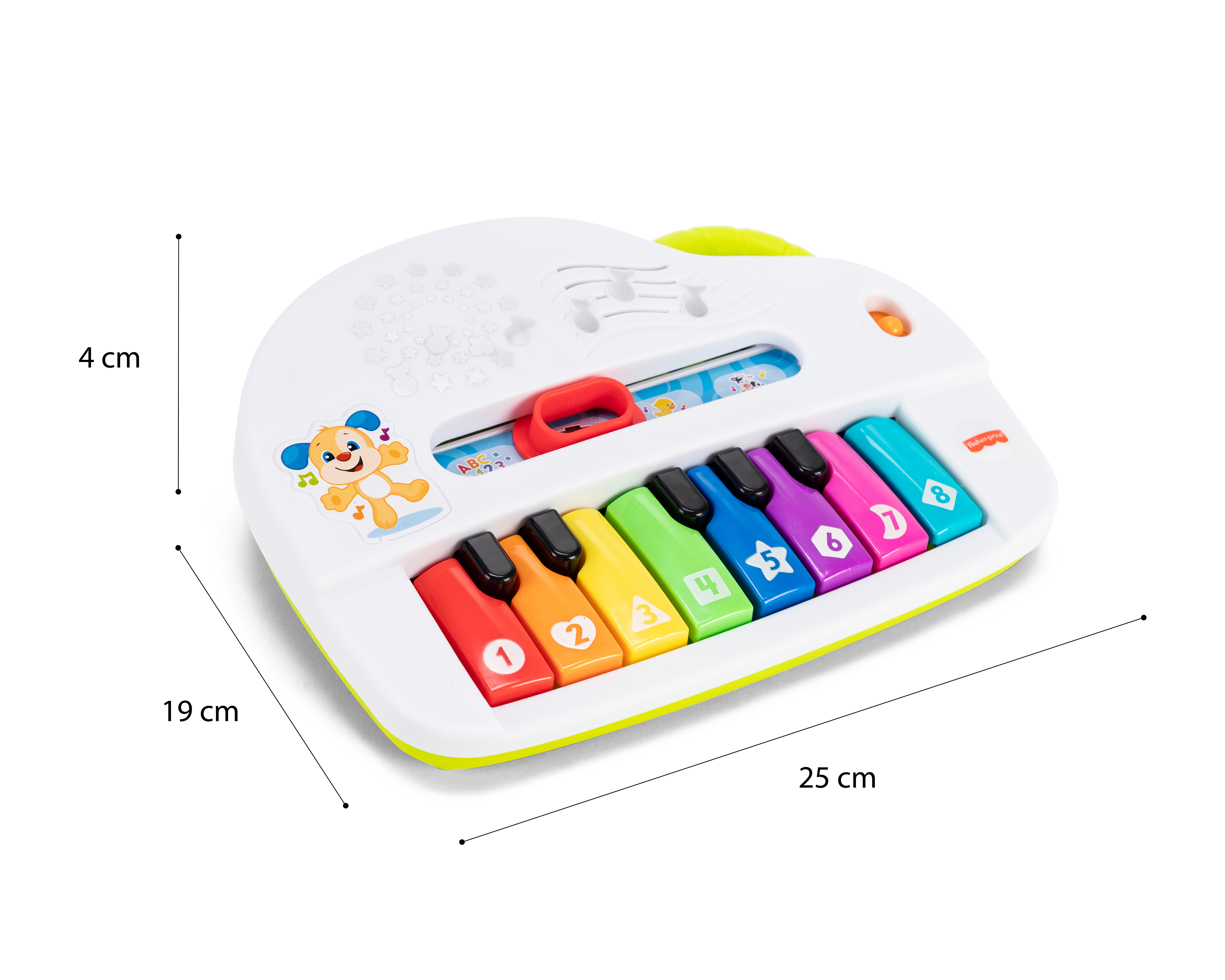 Foto 7 pulgar | Foto 6 | Perrito Piano Sonidos Divertidos Fisher-Price