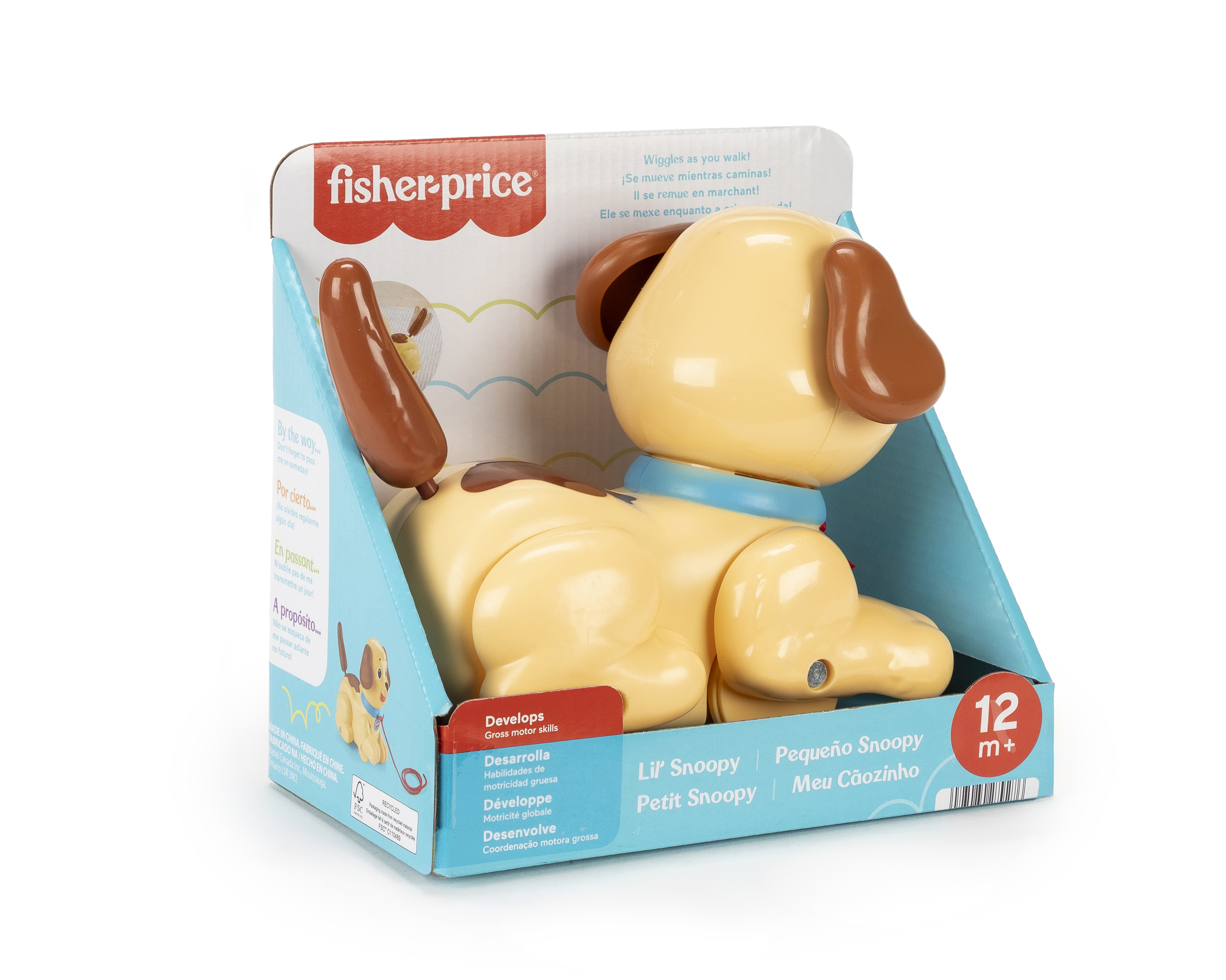 Foto 7 pulgar | Foto 6 | Perrito Pequeño Snoopy Fisher Price