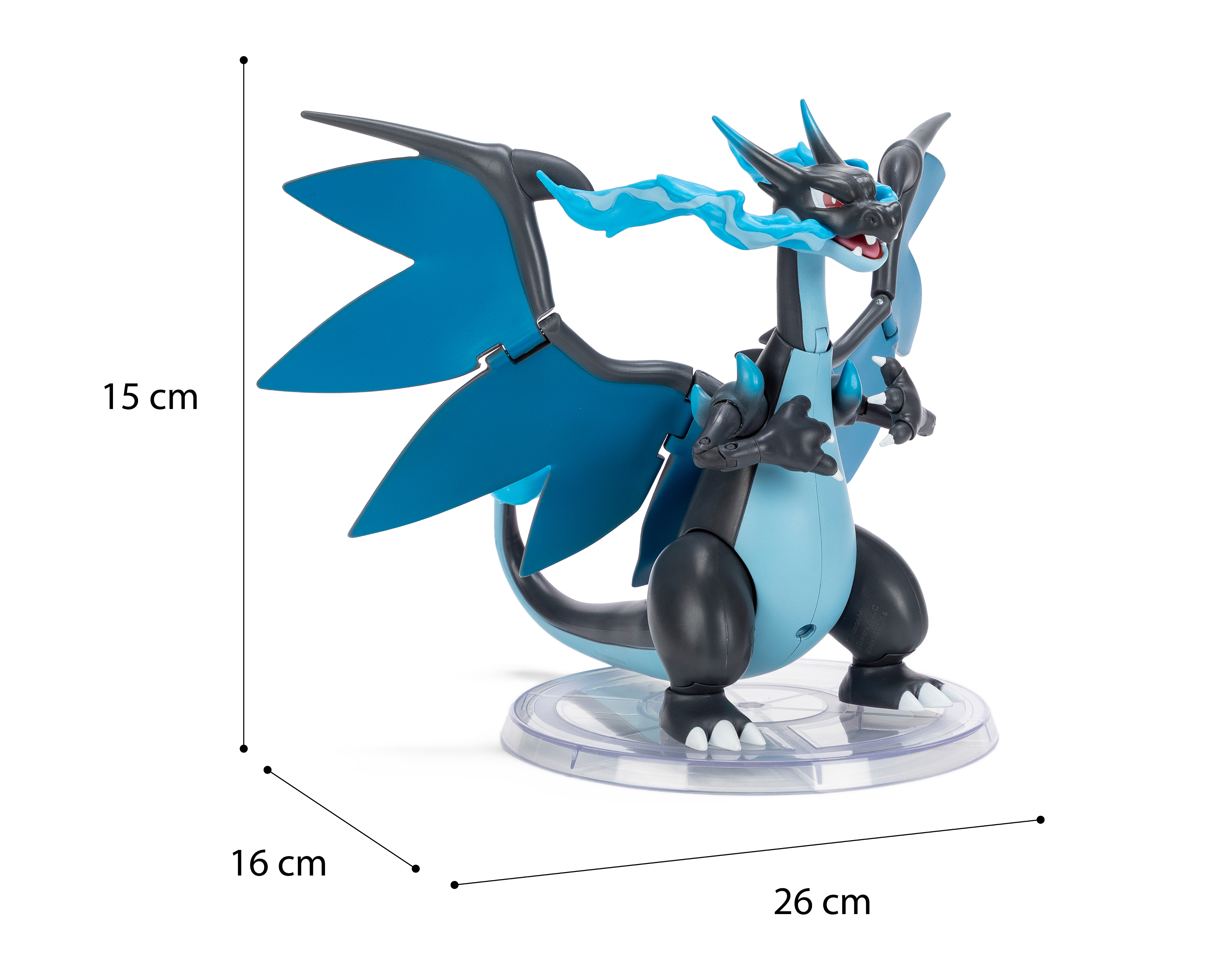 Foto 7 pulgar | Foto 6 | Mega Charizard Figura de Acción Pokémon Select