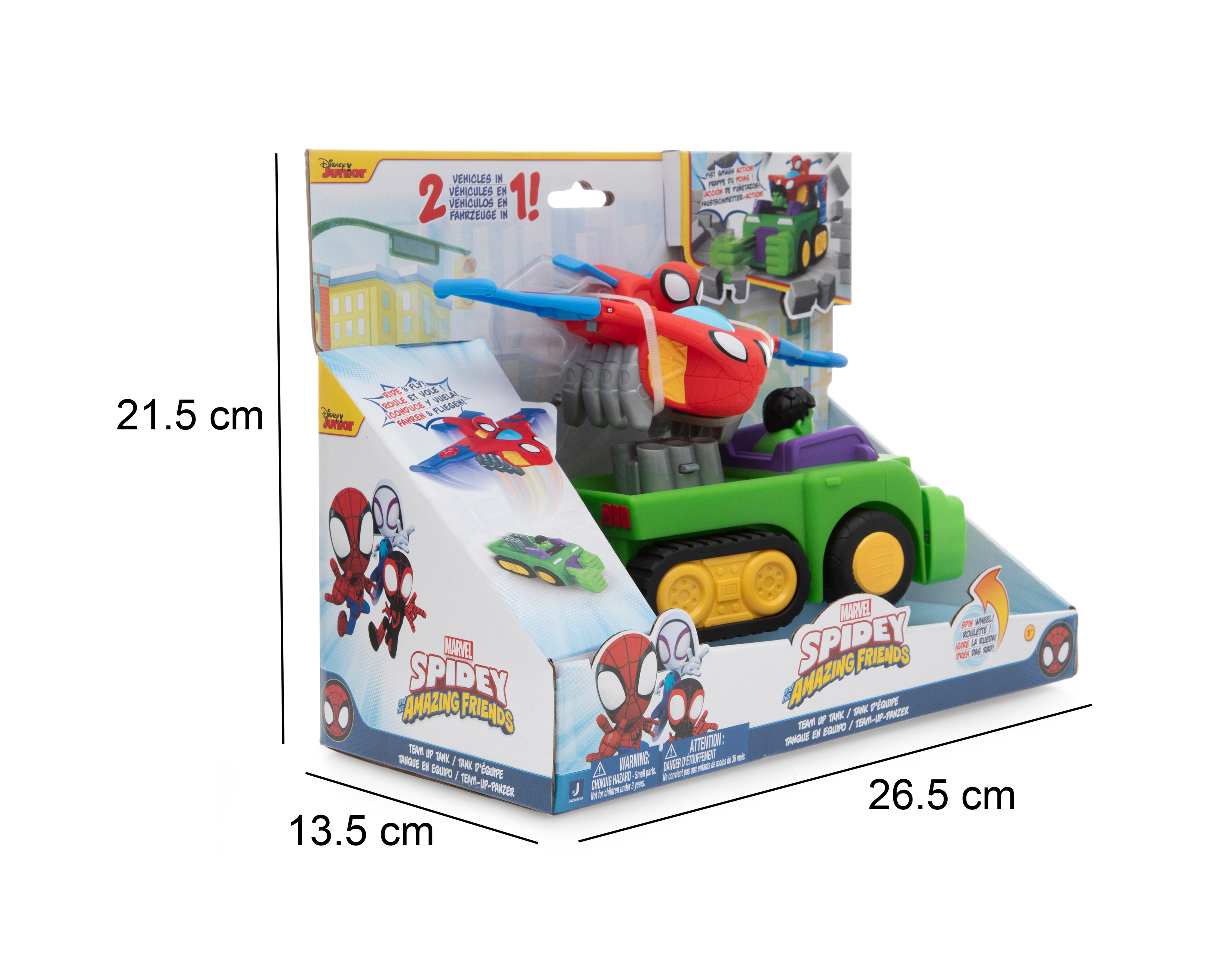 Foto 7 pulgar | Foto 6 | Vehículo Tanque en Equipo Marvel Spidey