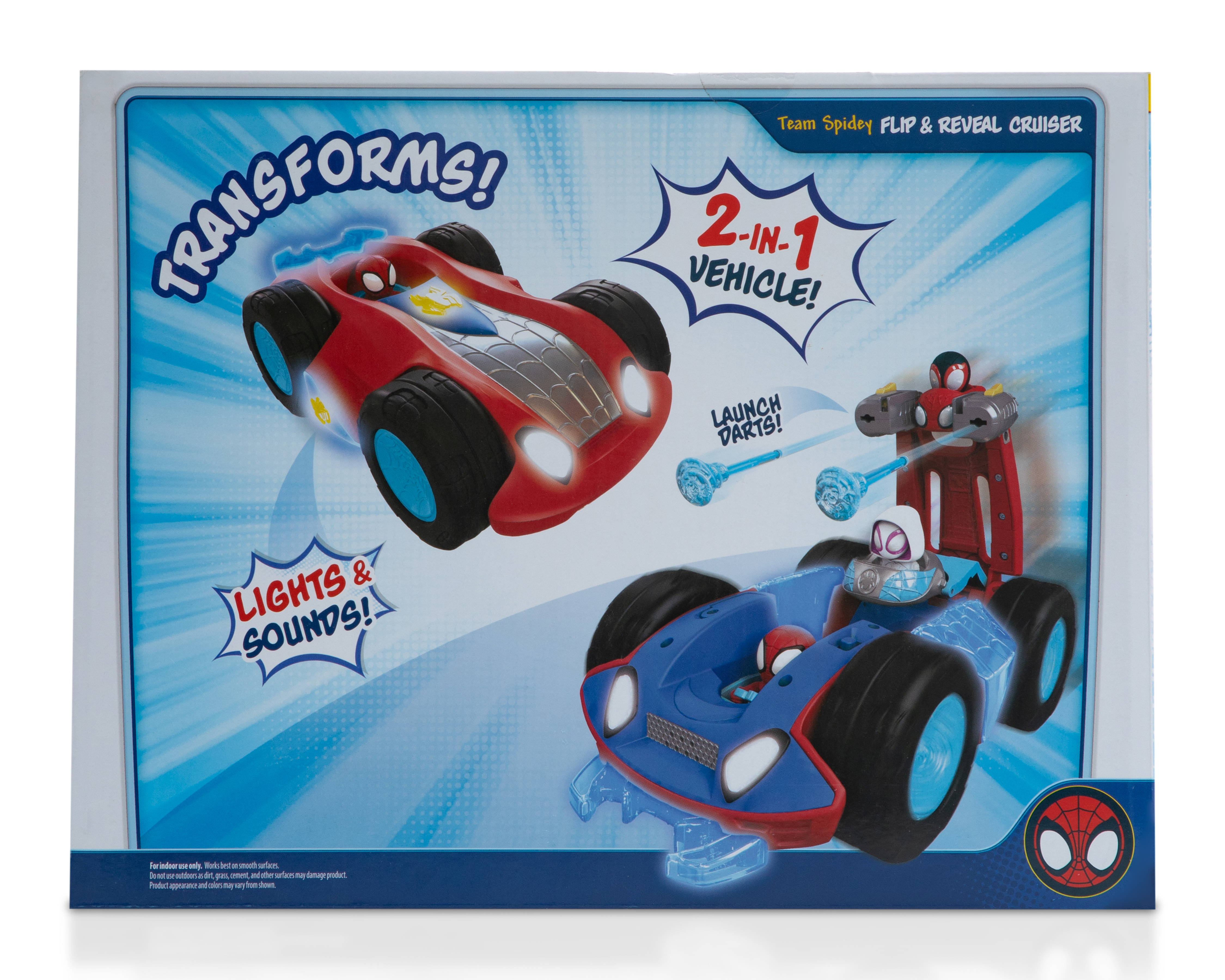 Foto 5 | Foto 5 | Vehículo Spidey Flip & Reveal Cruiser Spider-Man con Accesorios