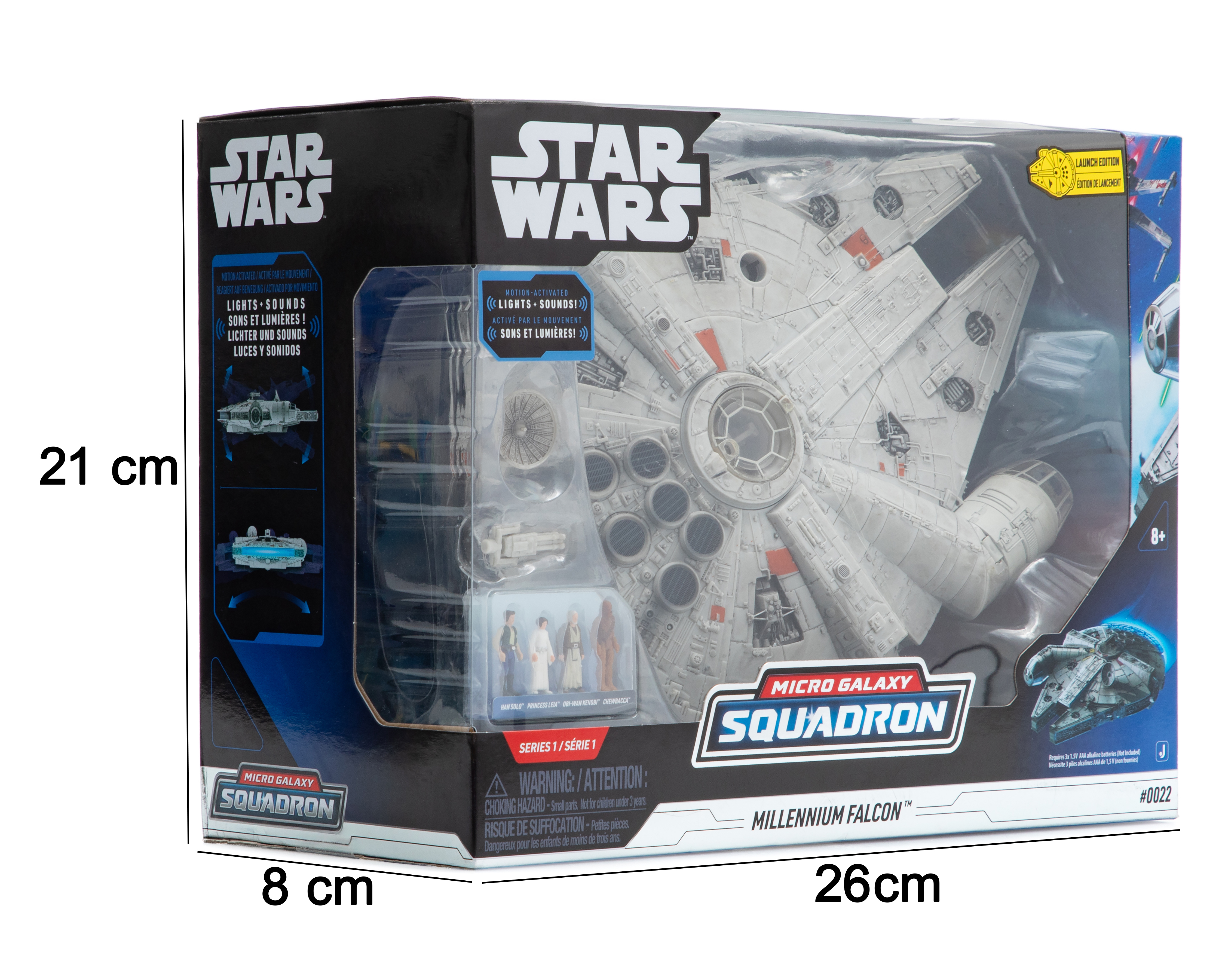 Foto 6 | Foto 6 | Halcón Milenario Star Wars Micro Galaxy Squadron