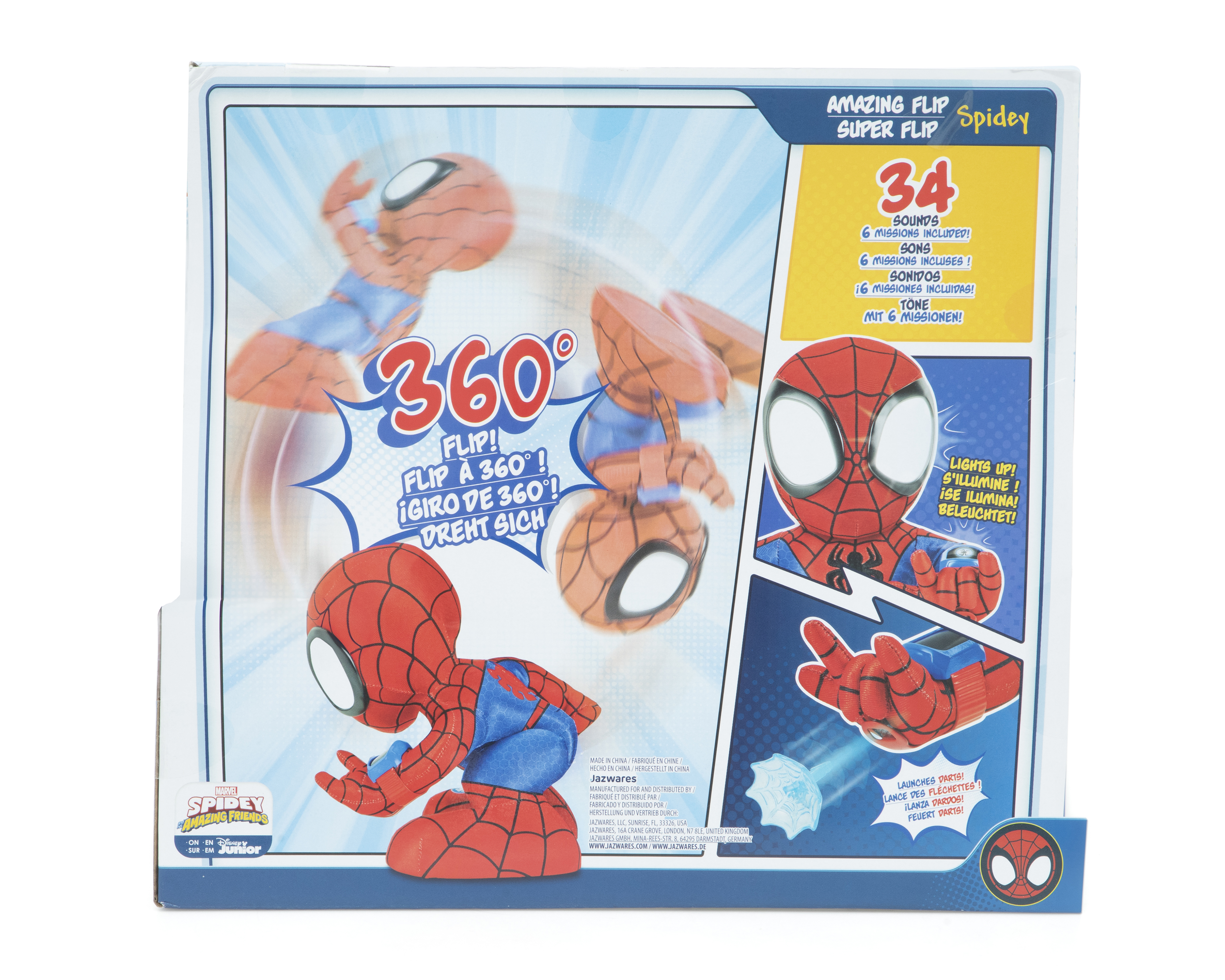 Foto 6 pulgar | Foto 5 | Spidey Amazing Friends Marvel con Luz y Movimiento