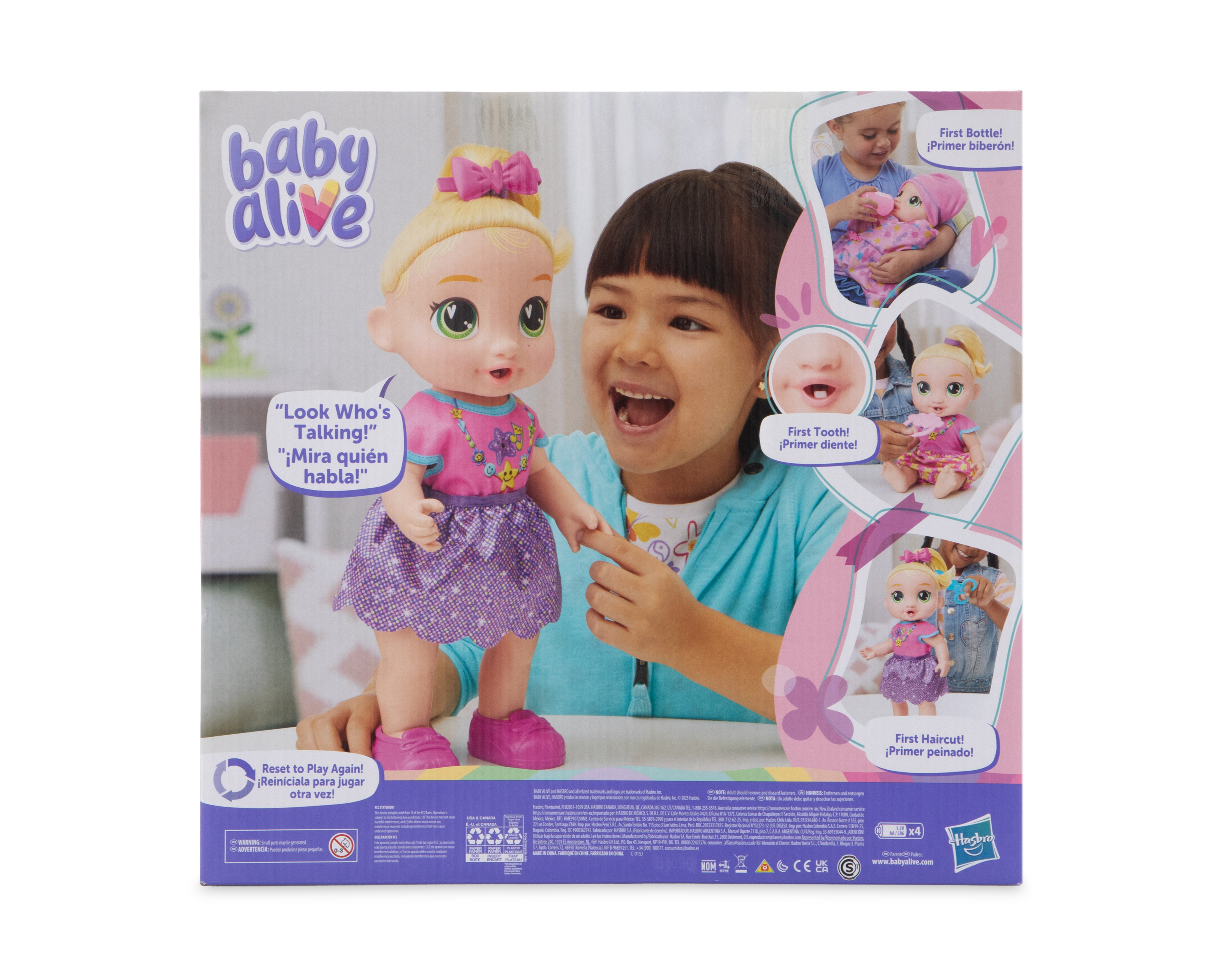 Foto 7 pulgar | Foto 6 | Muñeca Bebé Baby Alive con Accesorios