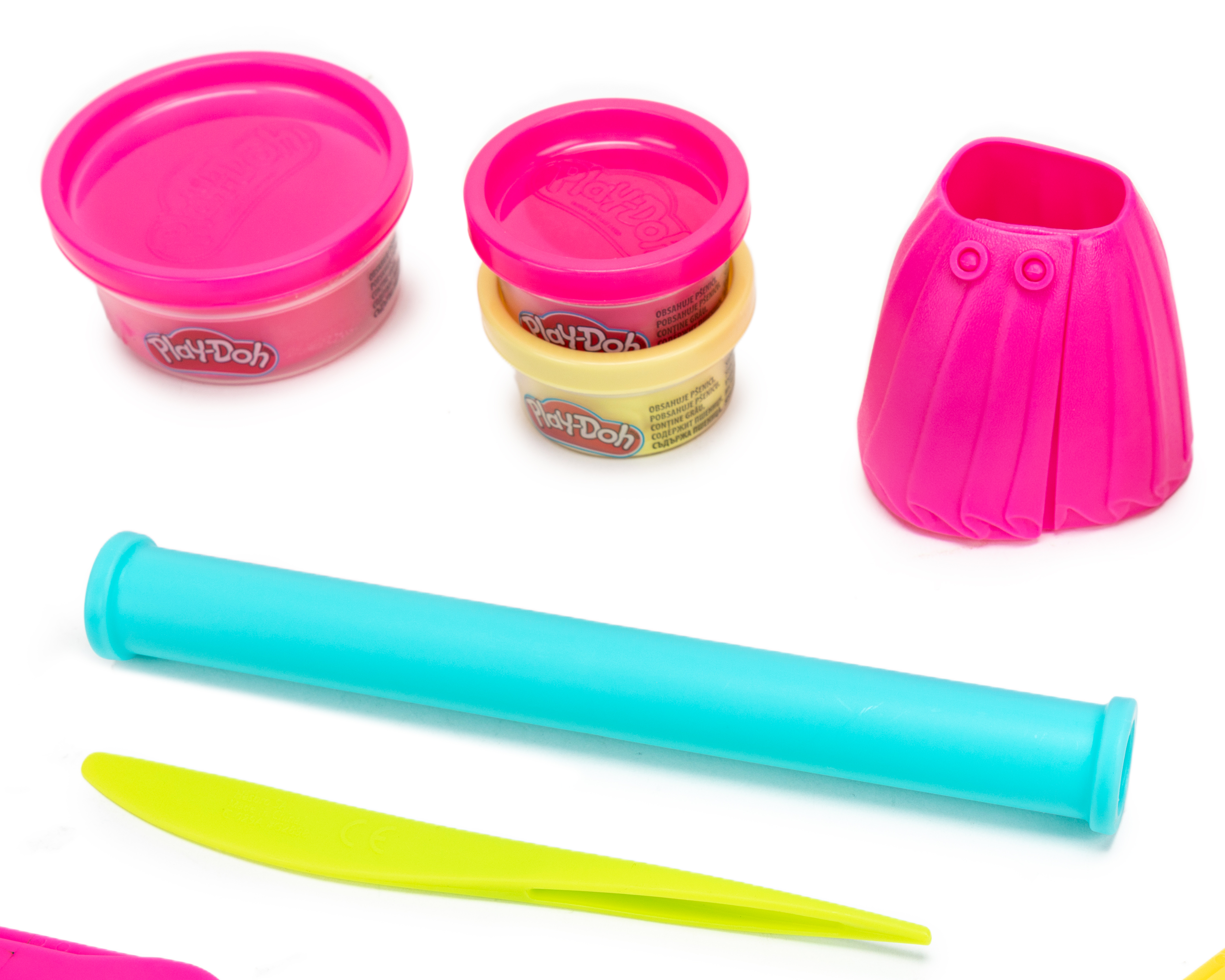 Foto 3 pulgar | Foto 2 | Muñeca Play-Doh Barbie Volantes y Lazos