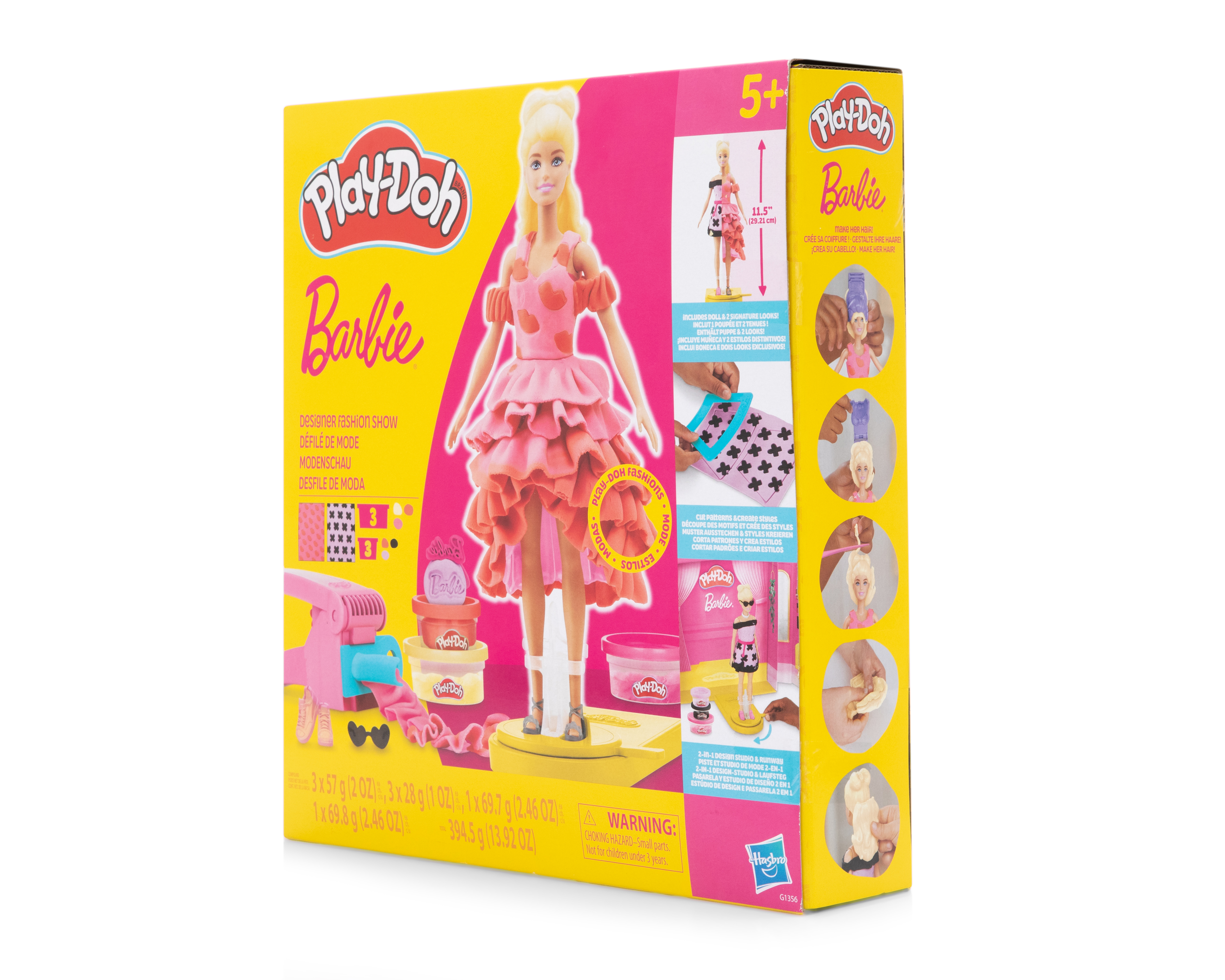 Foto 4 pulgar | Foto 3 | Set Designer Fashion Show Play-Doh Barbie con Accesorios