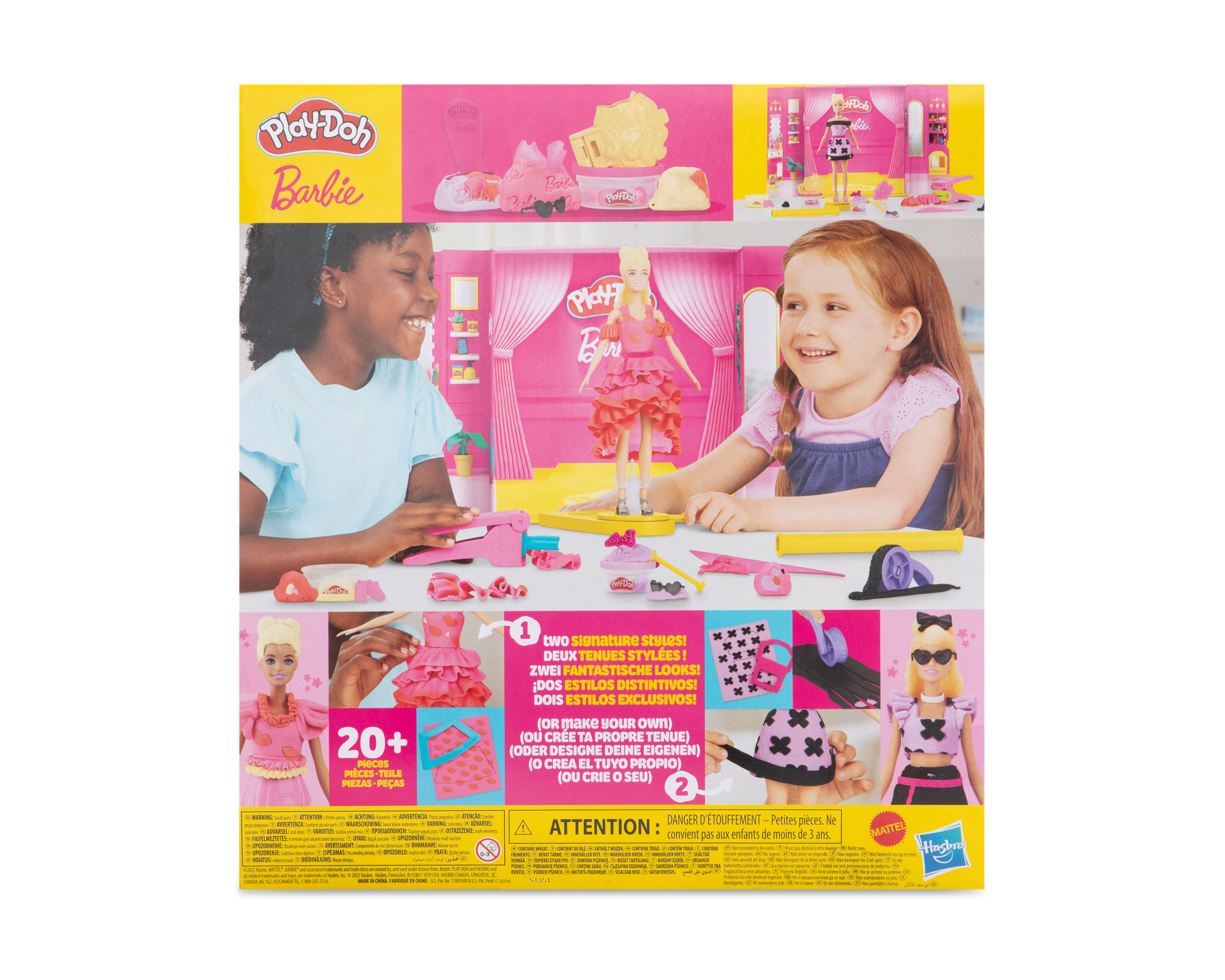 Foto 5 pulgar | Foto 4 | Set Designer Fashion Show Play-Doh Barbie con Accesorios