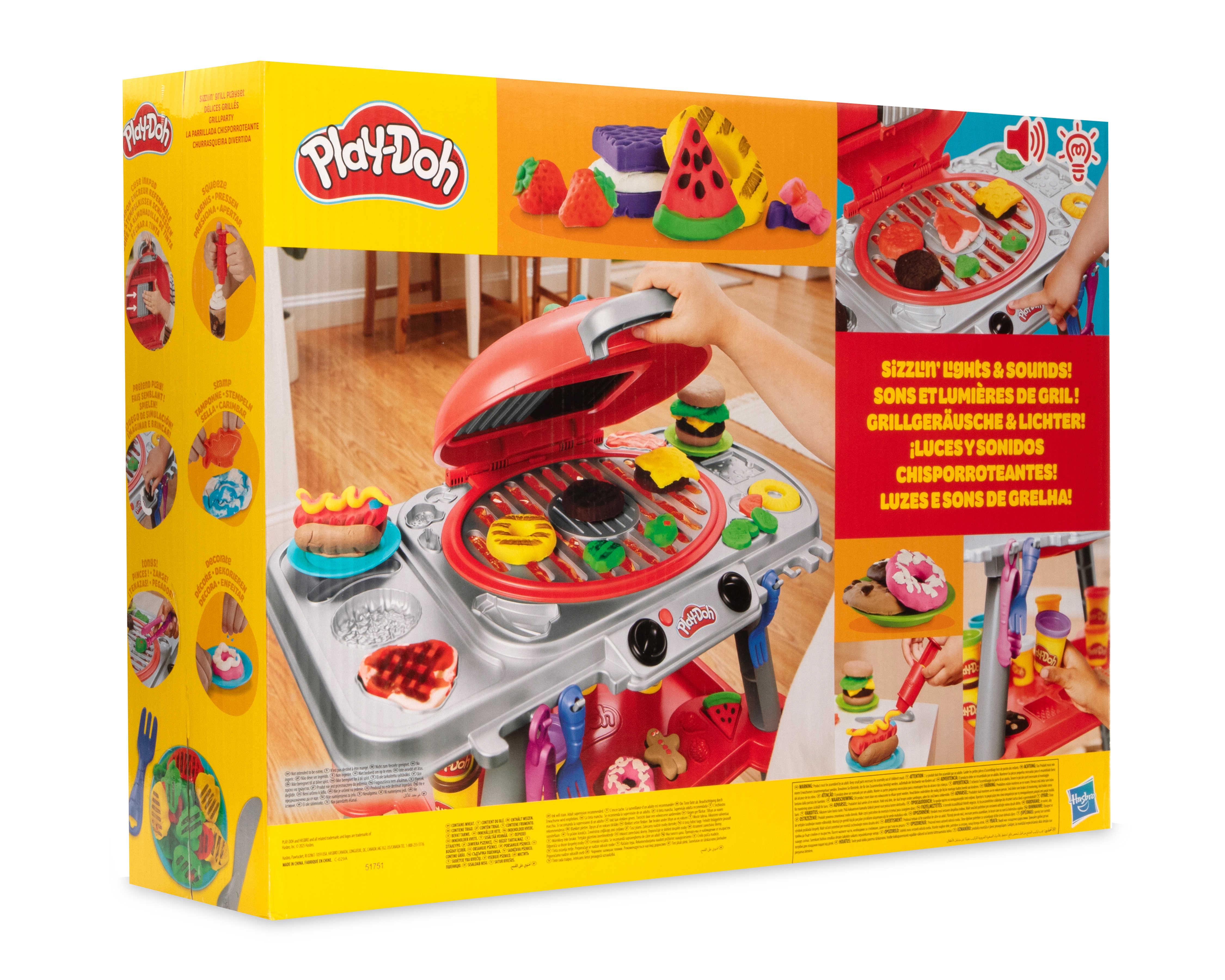 Foto 6 | Foto 6 | Set de Juego Parrillada Divertida Play-Doh con Luces y Sonido