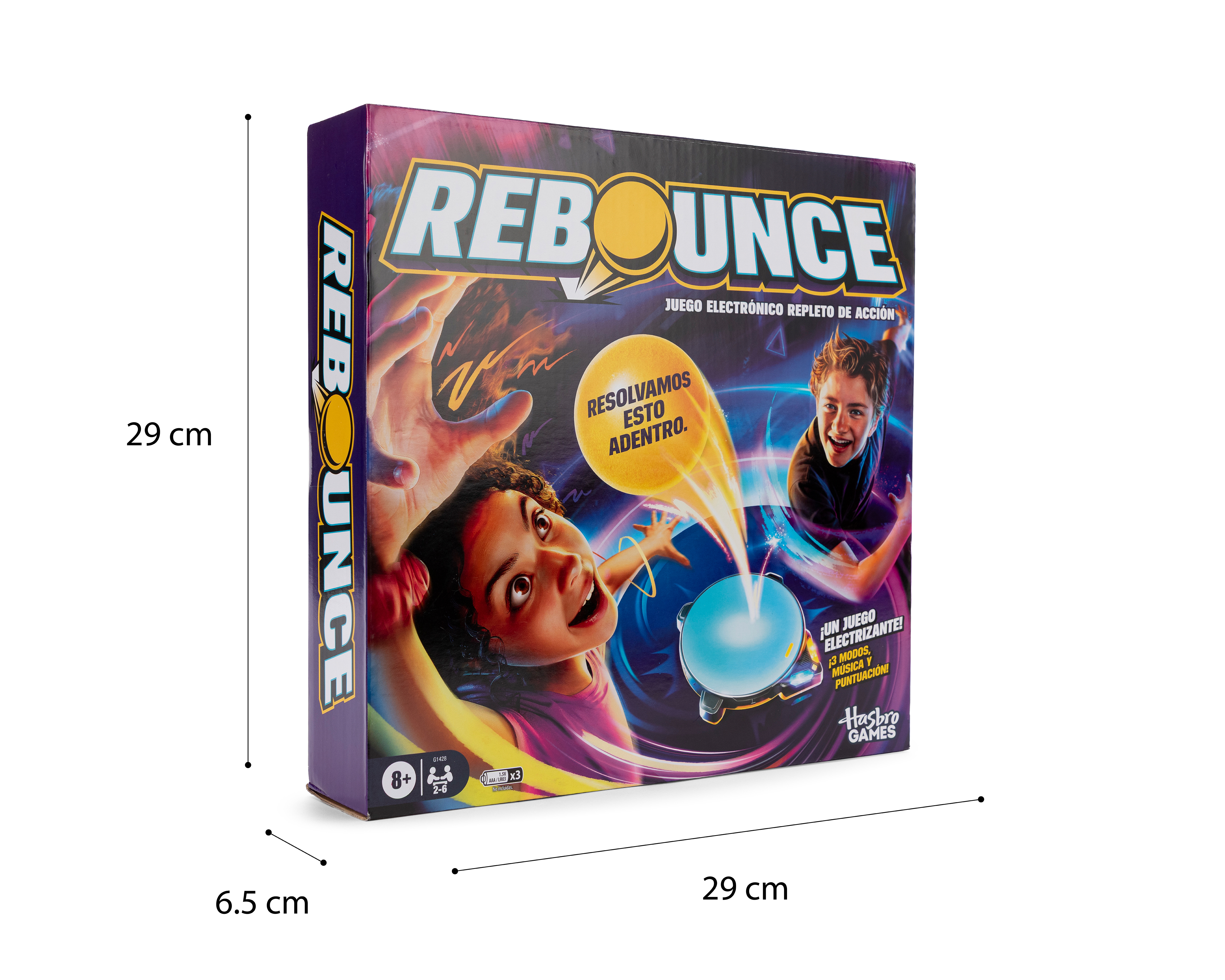 Foto 7 pulgar | Foto 6 | Juego de Mesa Electrónico Rebounce Hasbro
