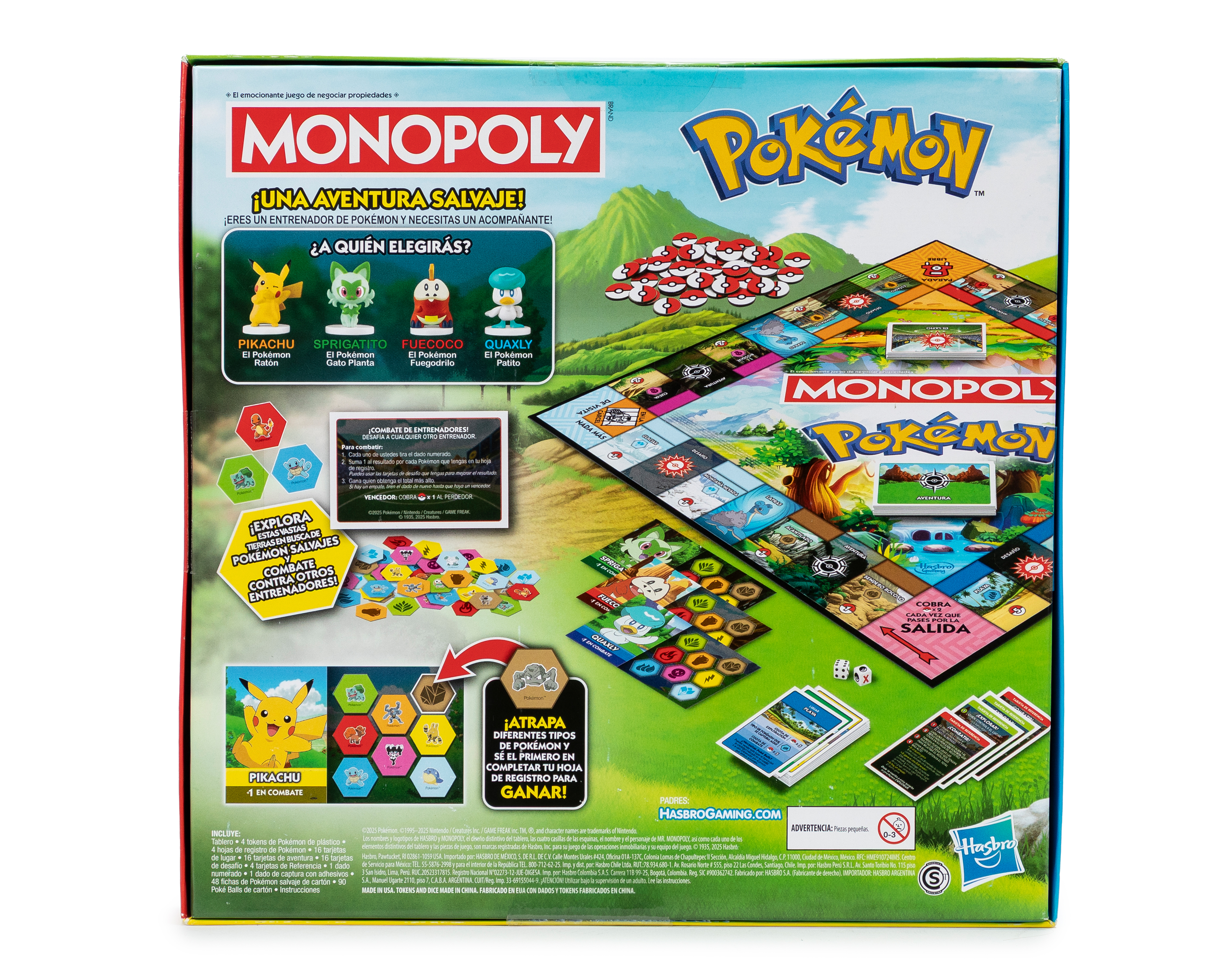 Foto 4 pulgar | Foto 3 | Juego de Mesa Monopoly Edición Pokémon