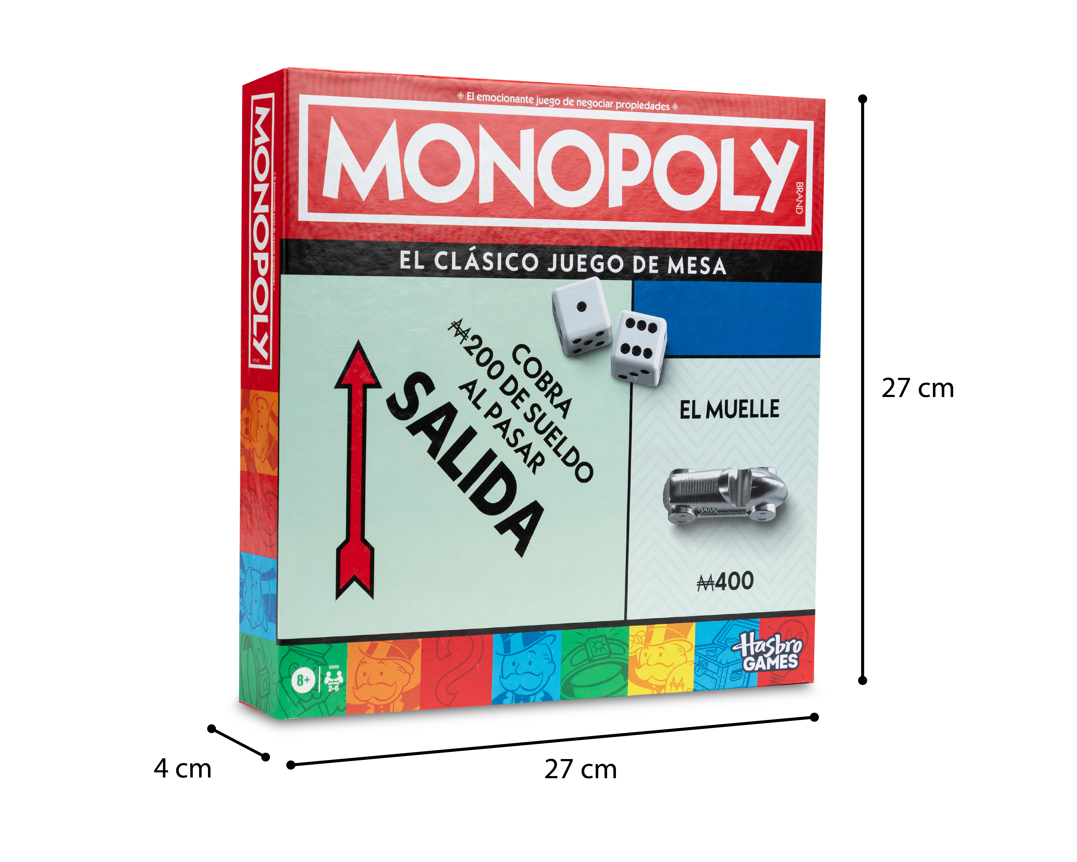Foto 7 pulgar | Foto 6 | Juego de Mesa Monopoly Hasbro