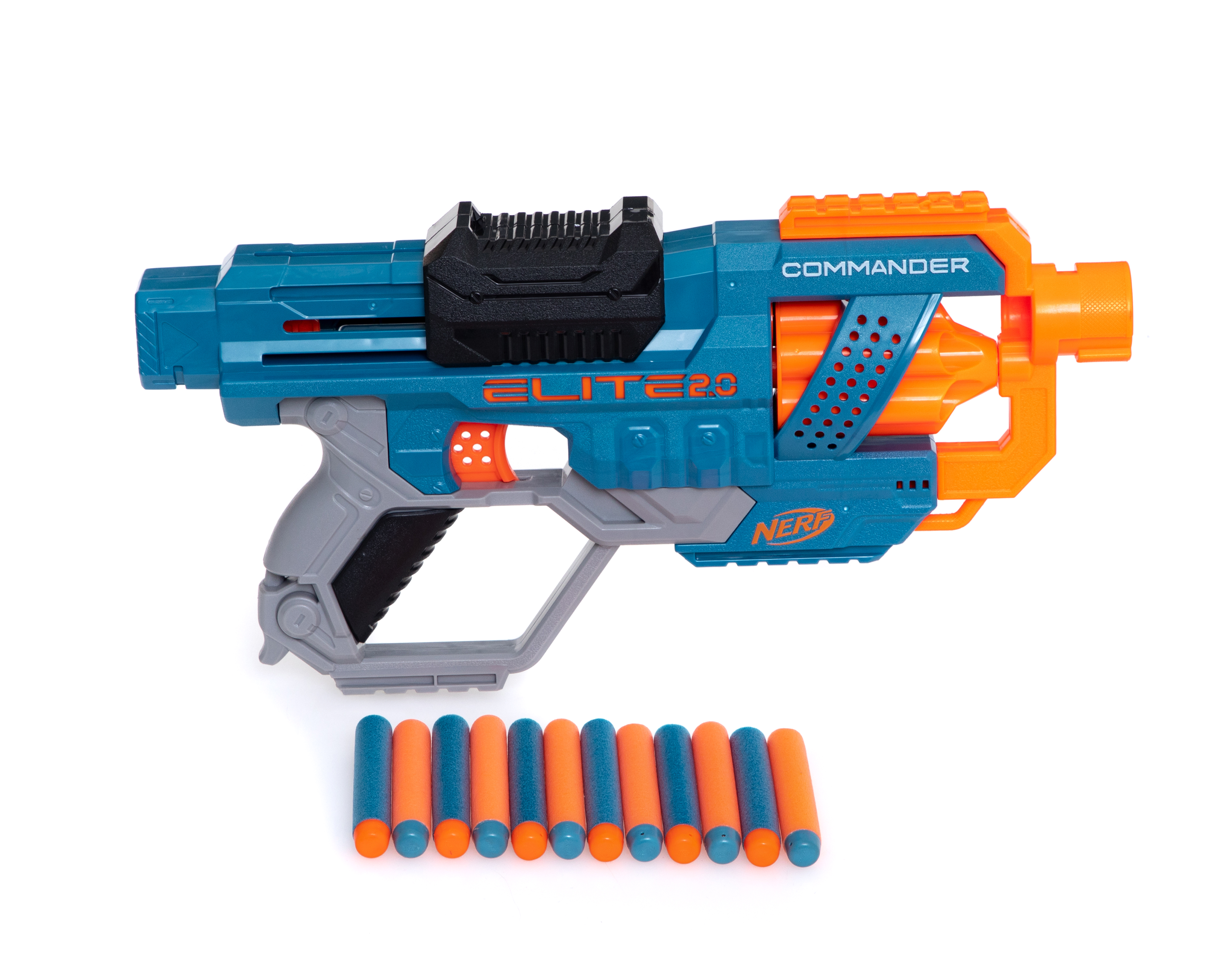 Foto 2 pulgar | Foto 1 | Lanzadardos Nerf Elite 2.0 Commander RD-6