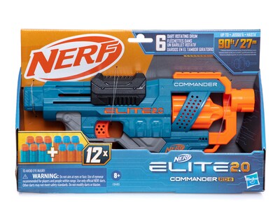 Foto 6 | Foto 6 | Lanzadardos Nerf Elite 2.0 Commander RD-6