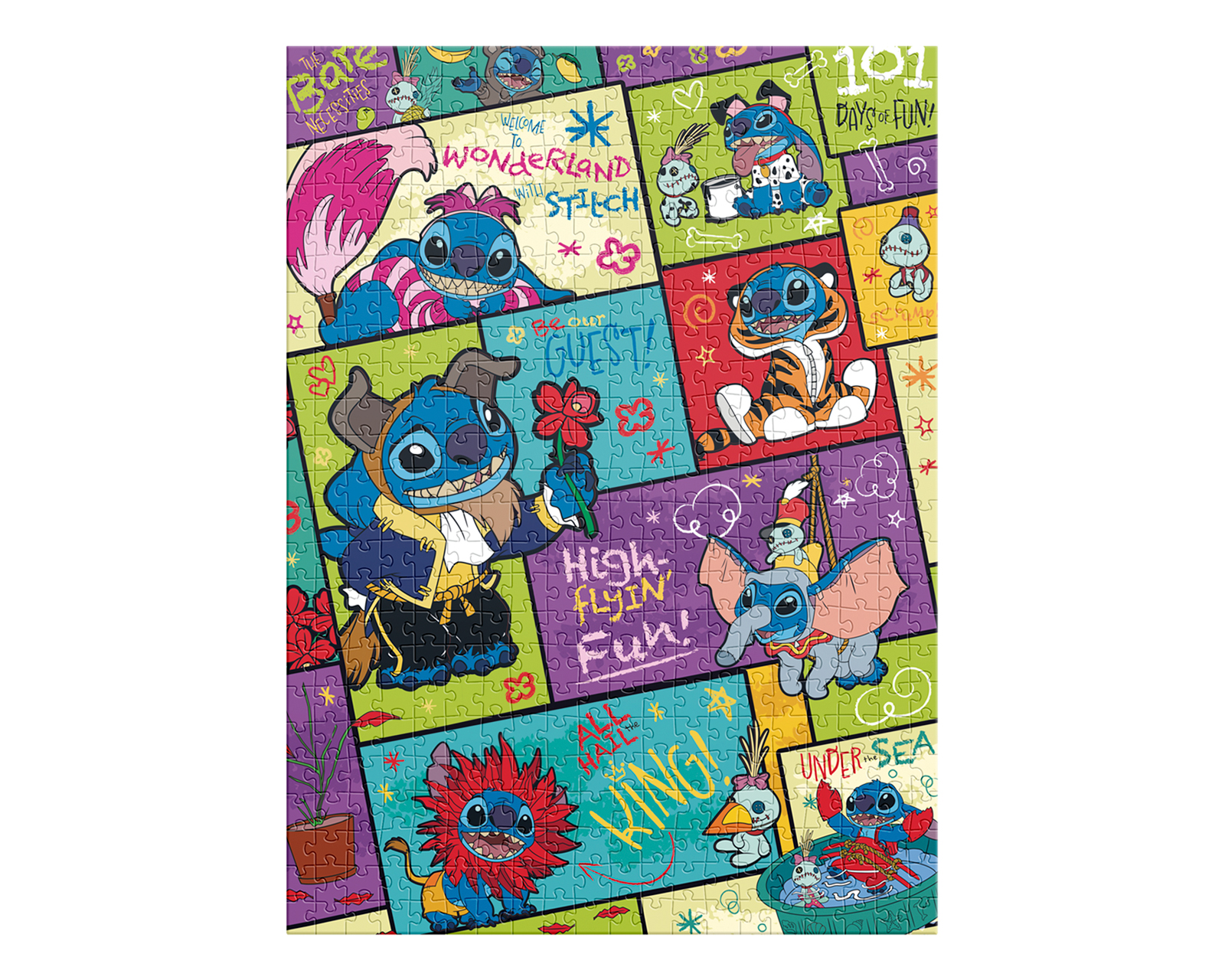 Foto 4 | Foto 4 | Rompecabezas Stitch 500 Piezas