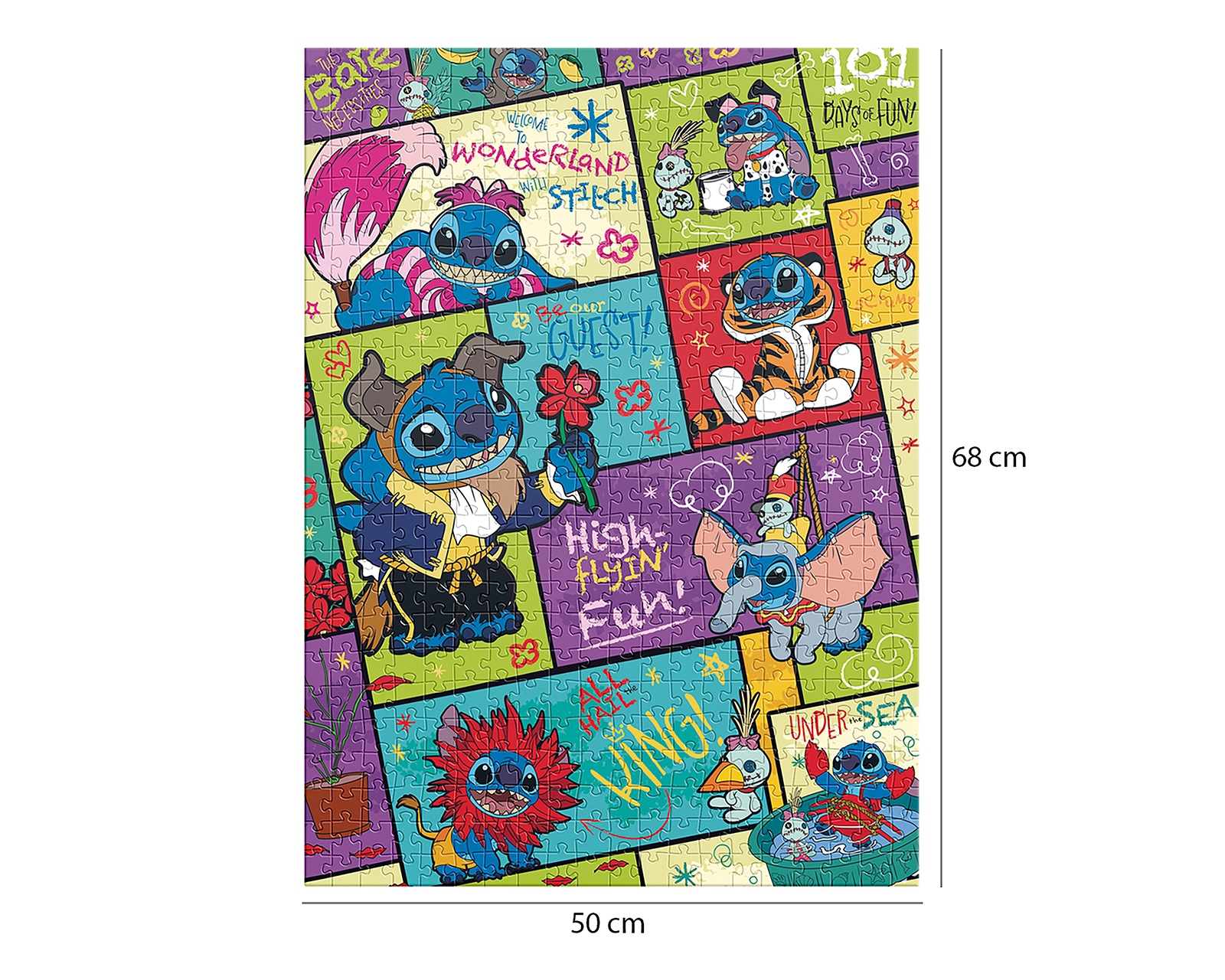 Foto 7 pulgar | Foto 6 | Rompecabezas Stitch 500 Piezas