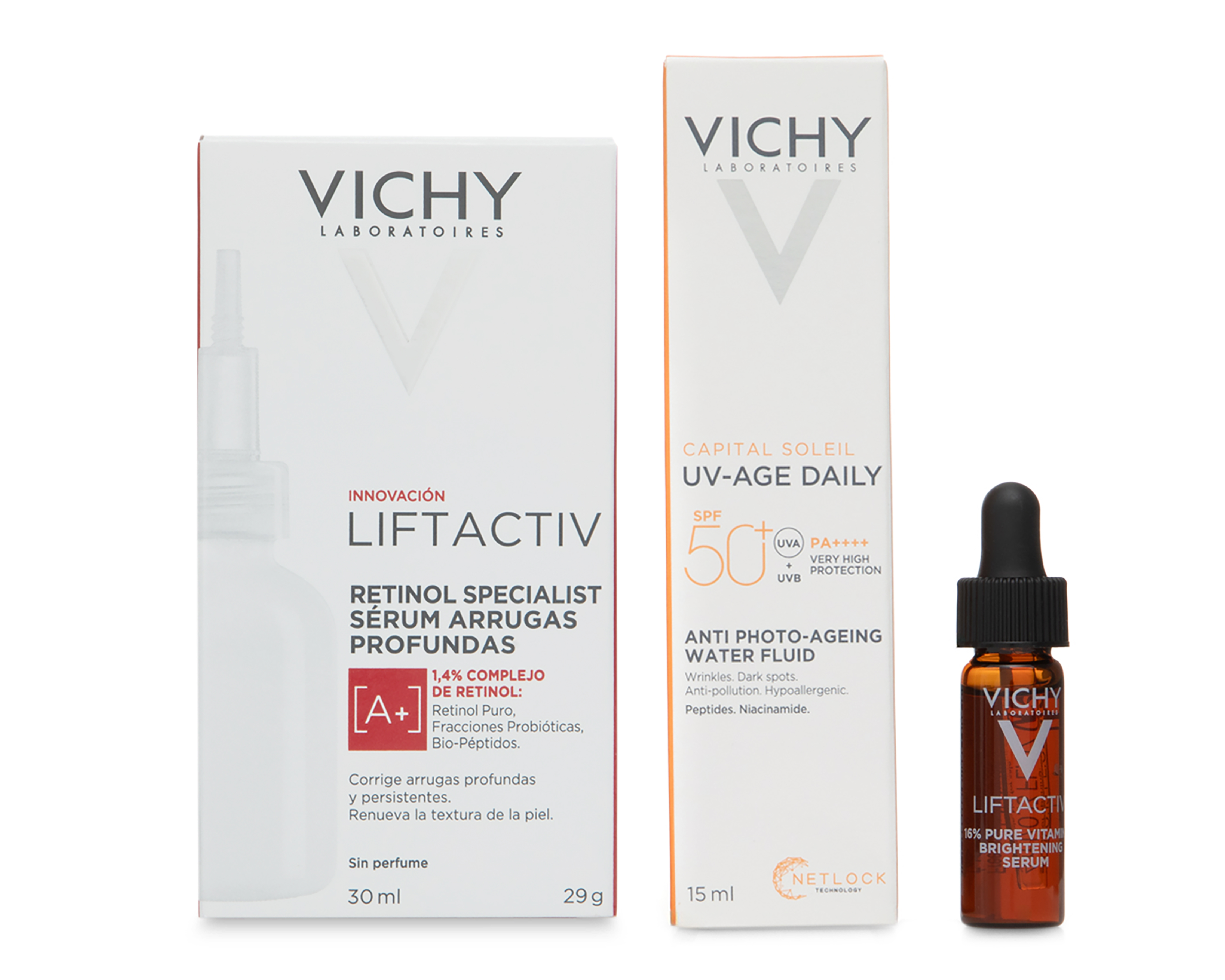 Foto 2 pulgar | Foto 1 | Tratamiento Antiarrugas Vicky 3 Piezas